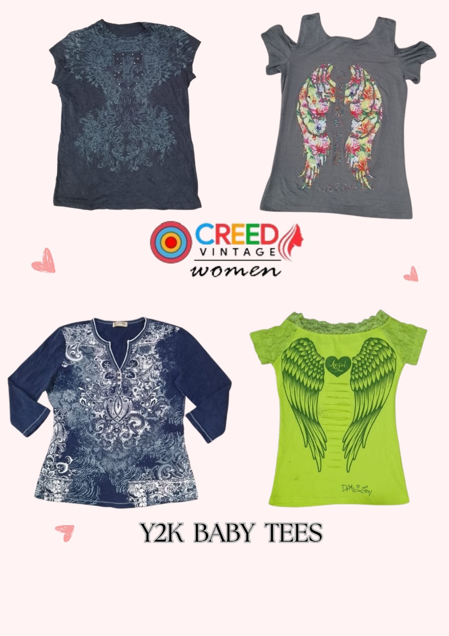 CR3027 Y2K Baby Tees - 20 Pcs