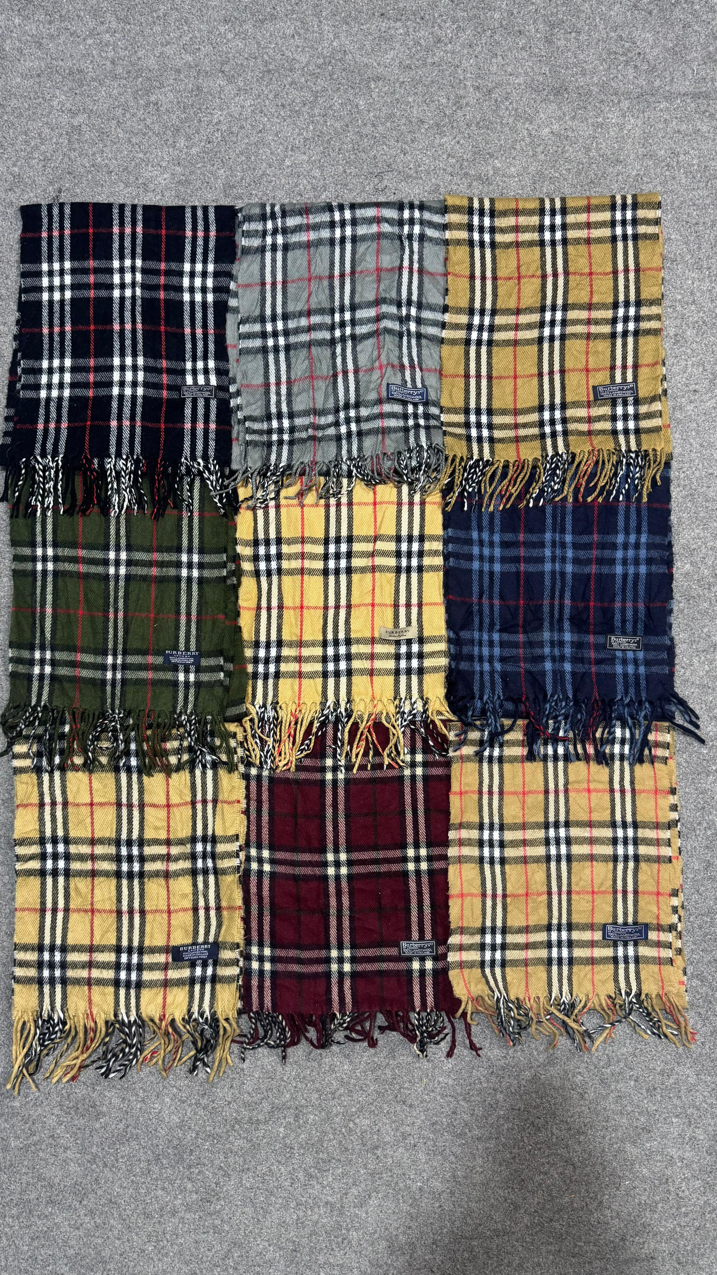 Burberry Scarves 30 Pieces