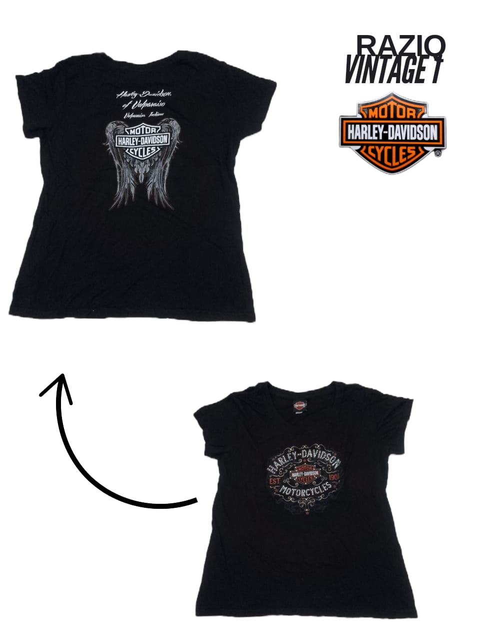 T-shirts Harley Davidson pour femmes