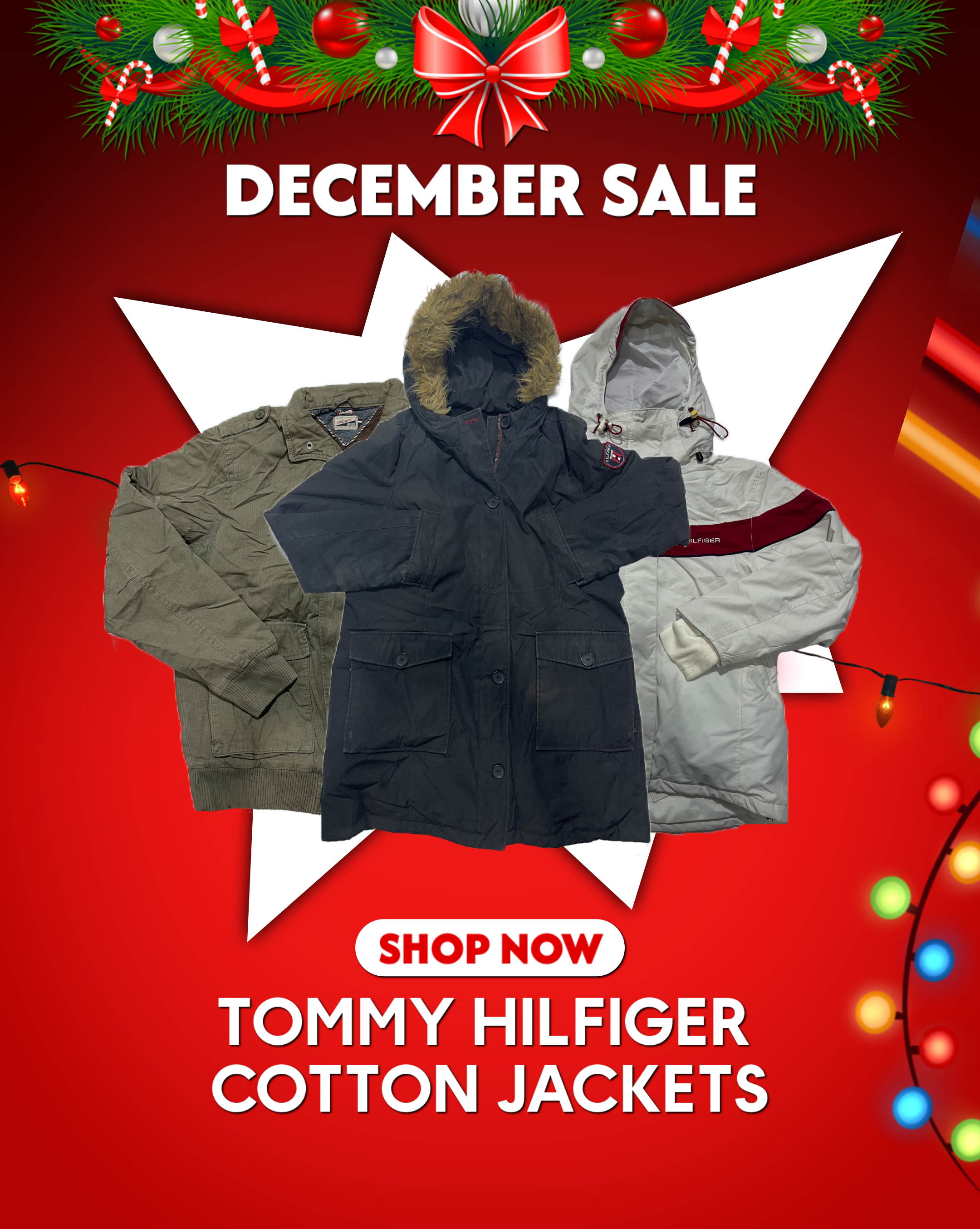 TOMMY H COTTON JACKETS