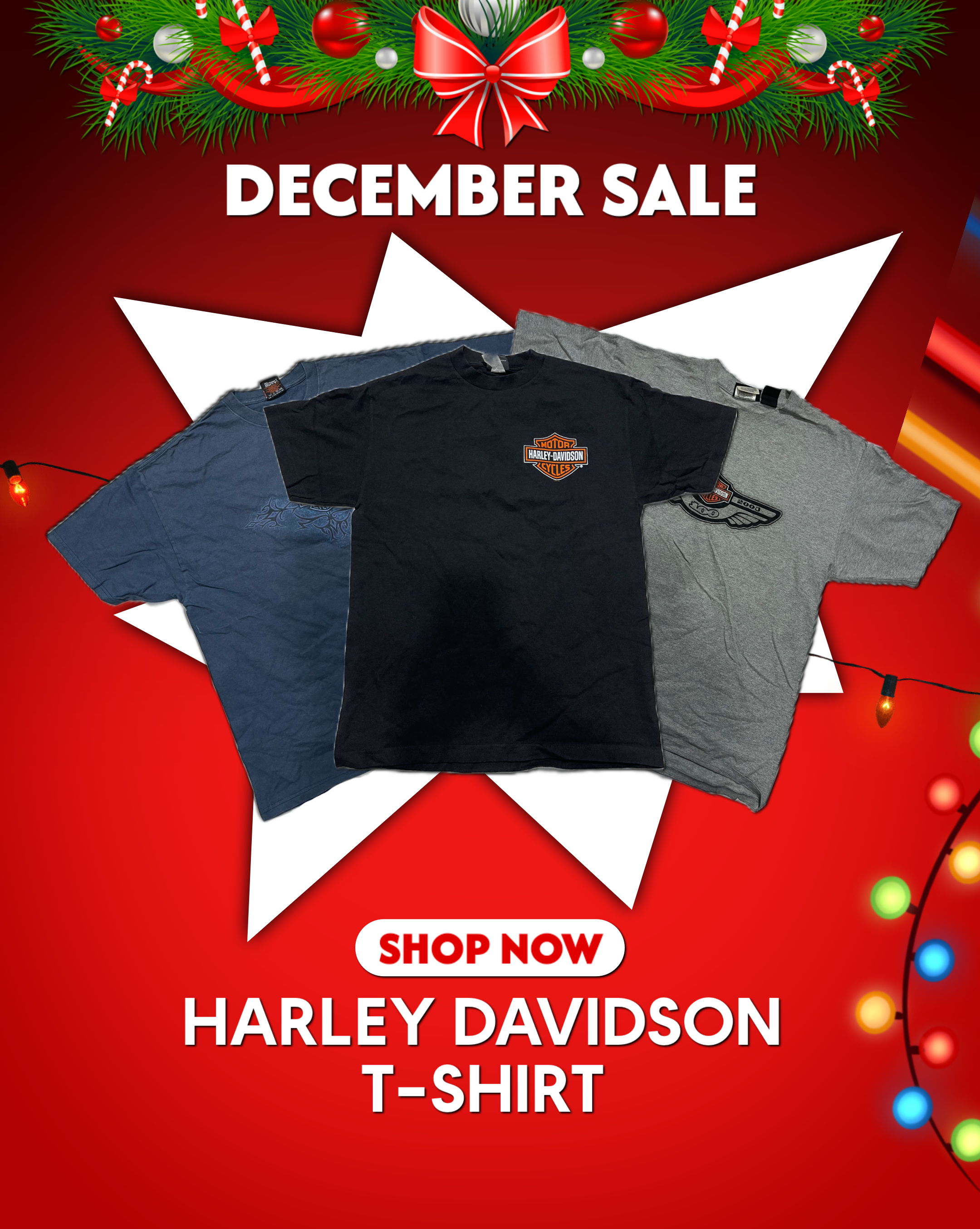 HARLEY DAVIDSON T-SHIRTS