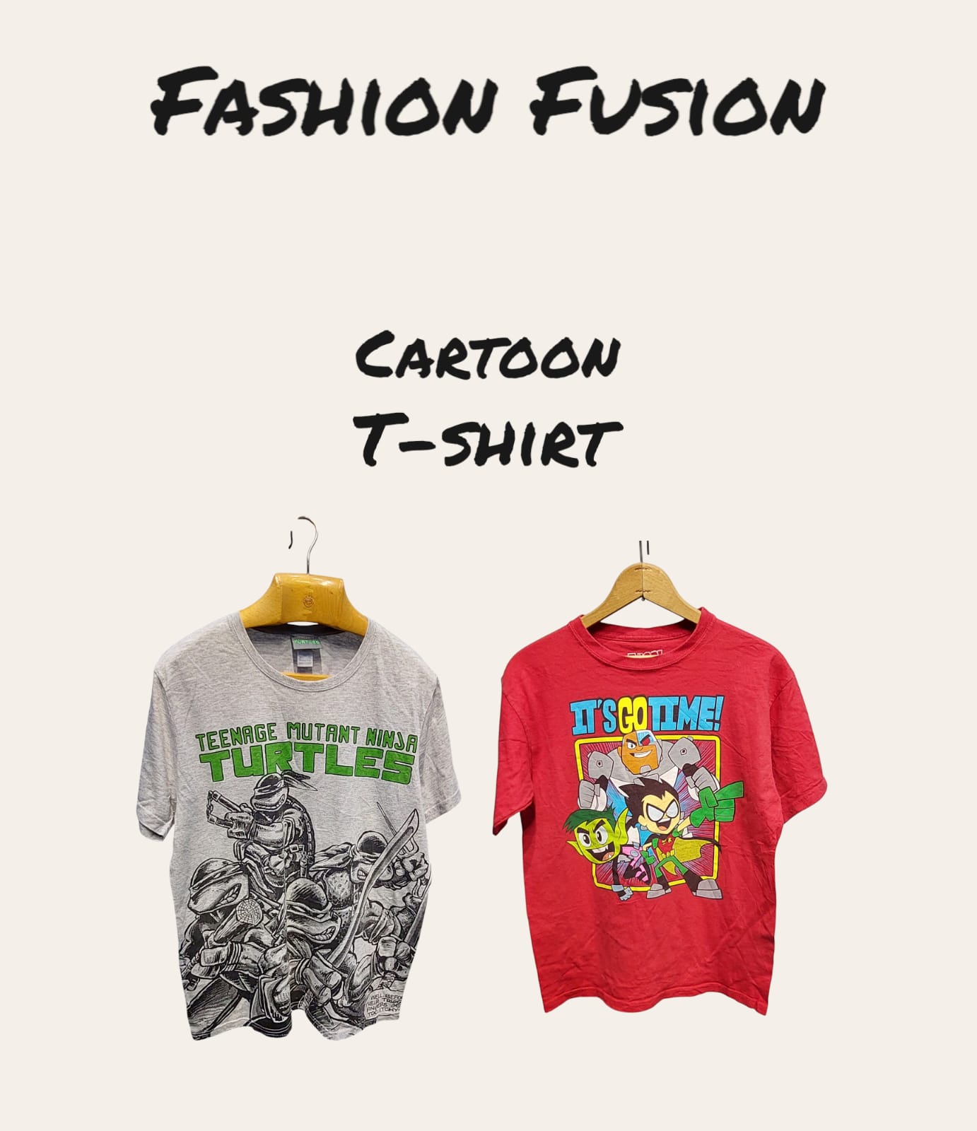 Cartoon print t-shirt (FF-295)