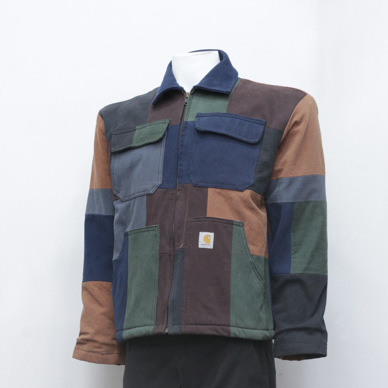 Jaqueta Patchwork Rework Style Carhartt