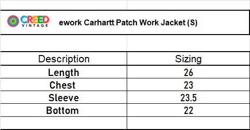 Jaqueta Patchwork Rework Style Carhartt