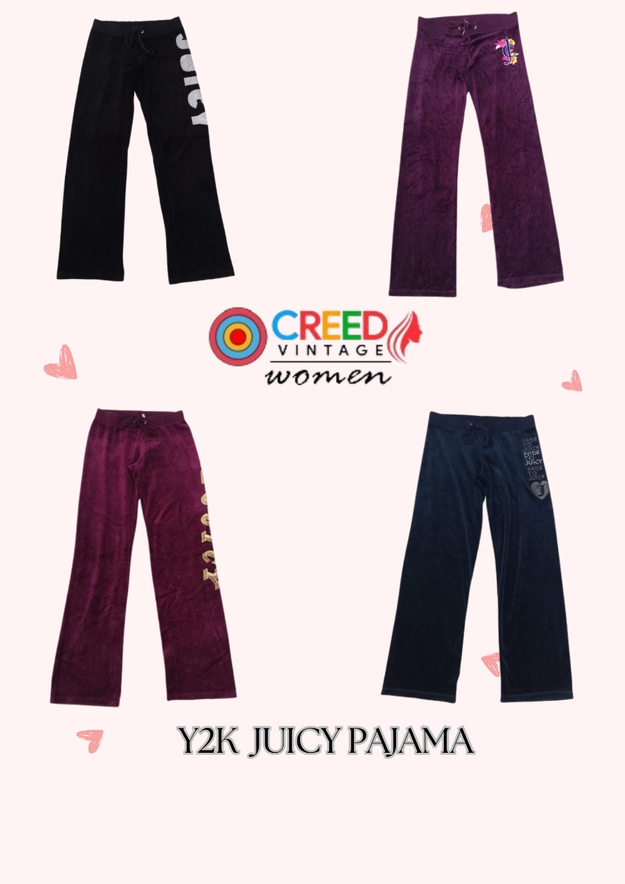 CR3037 Y2K Juicy Sweat Pants - 25 Pcs