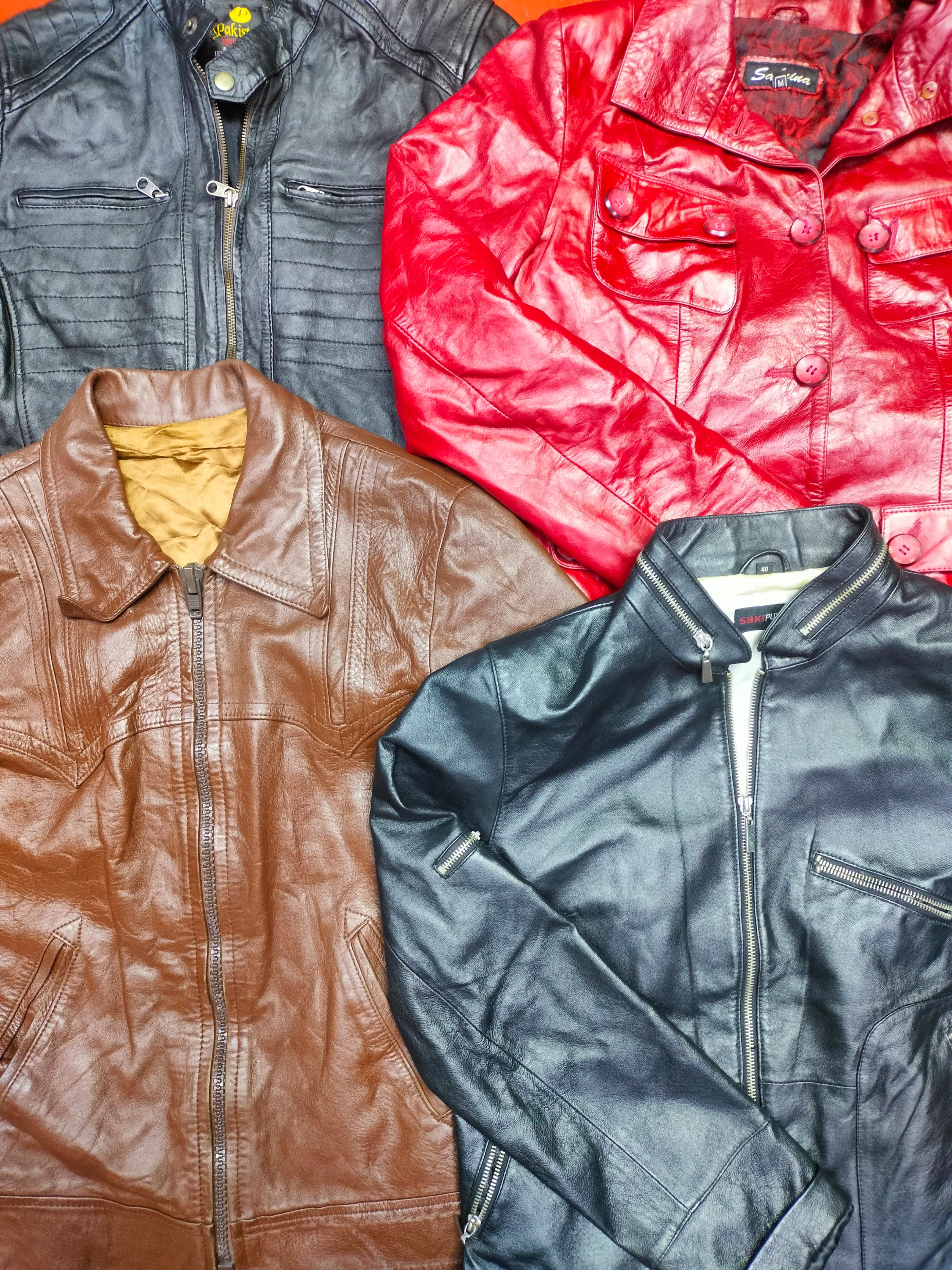 Leather Bomber Jackets