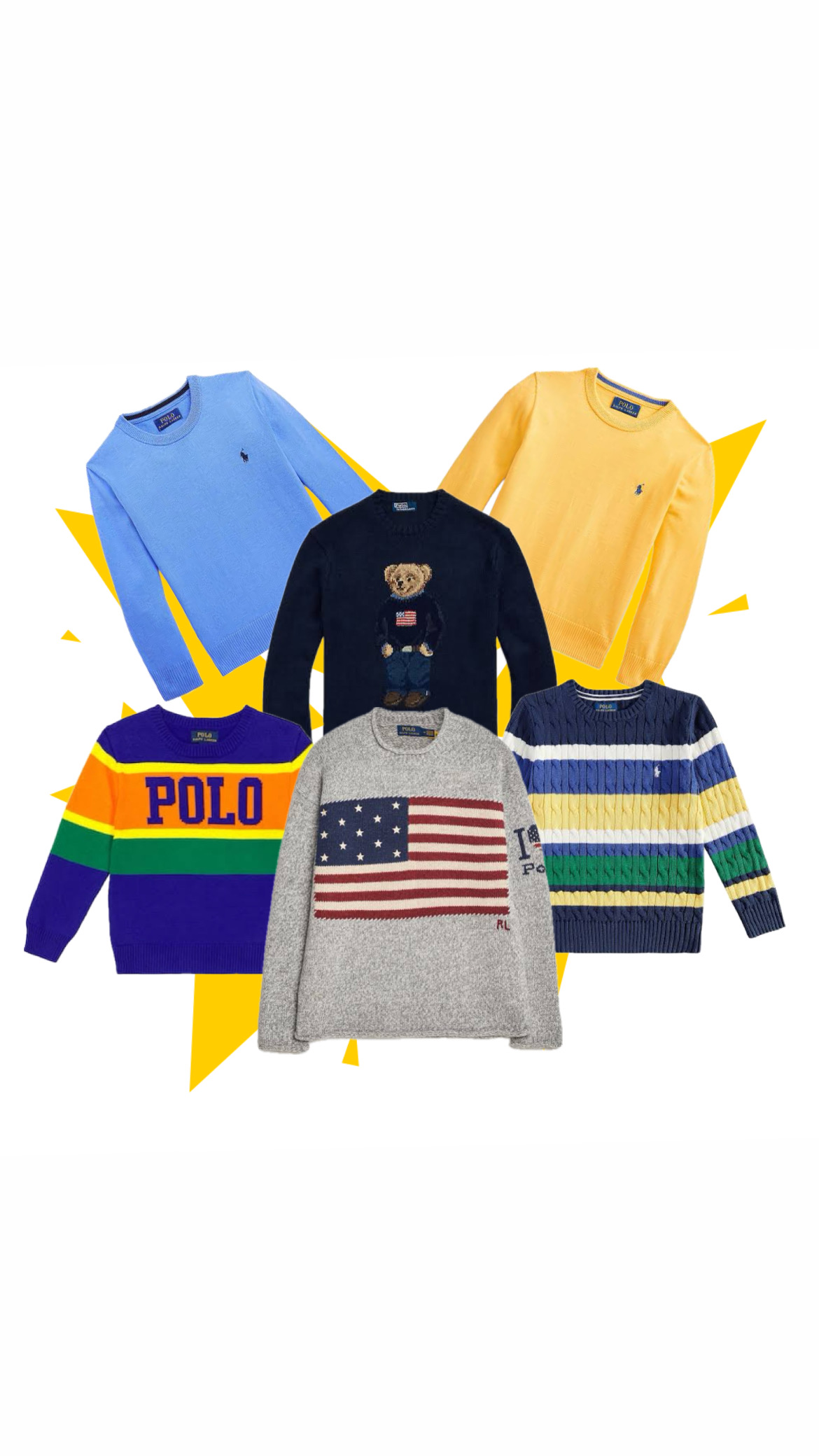 Polo Ralph lauren sweater 32pcs