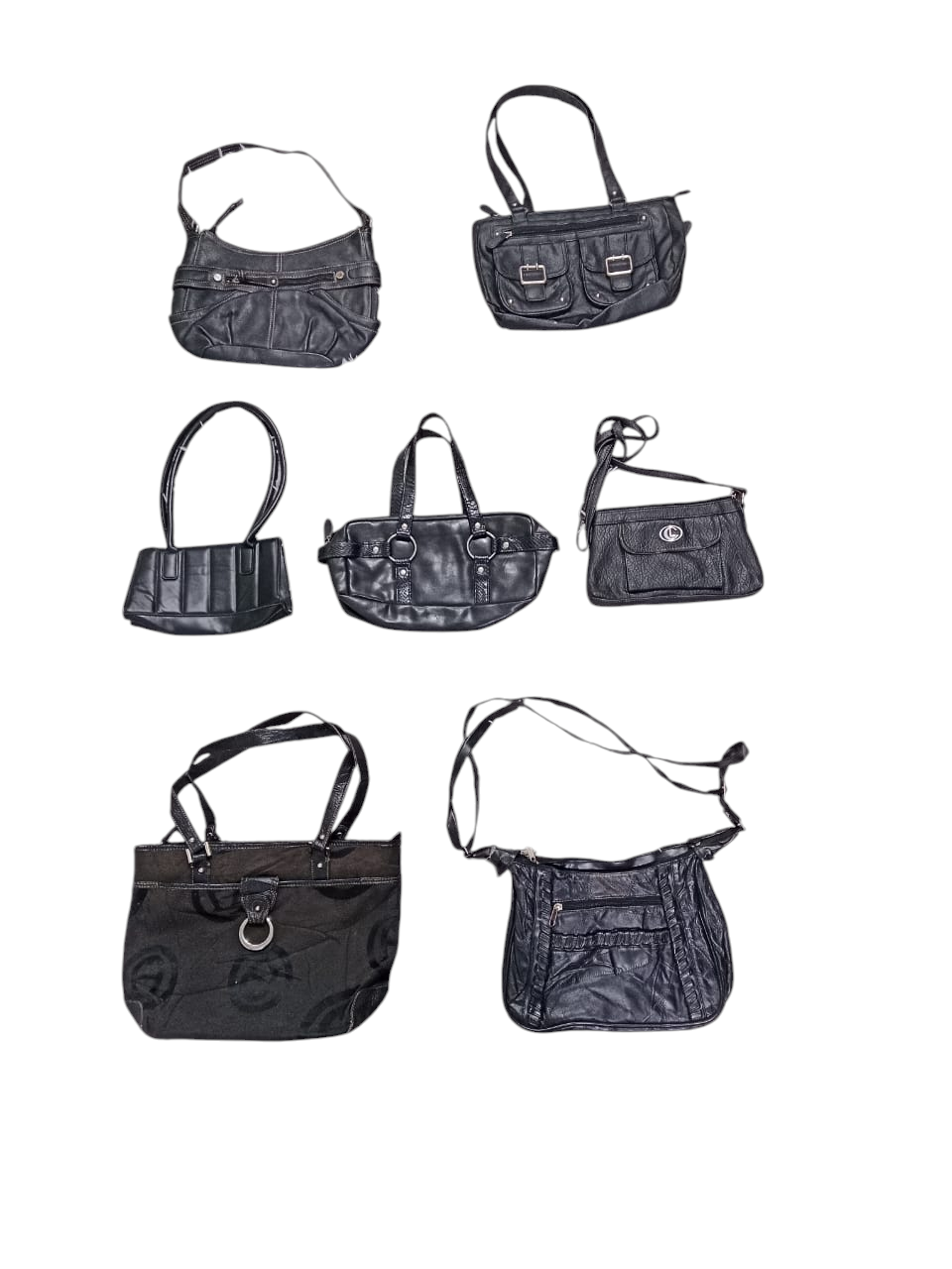 Aesthetic black shaded Bags grade abc - 26 pcs - dec12/24