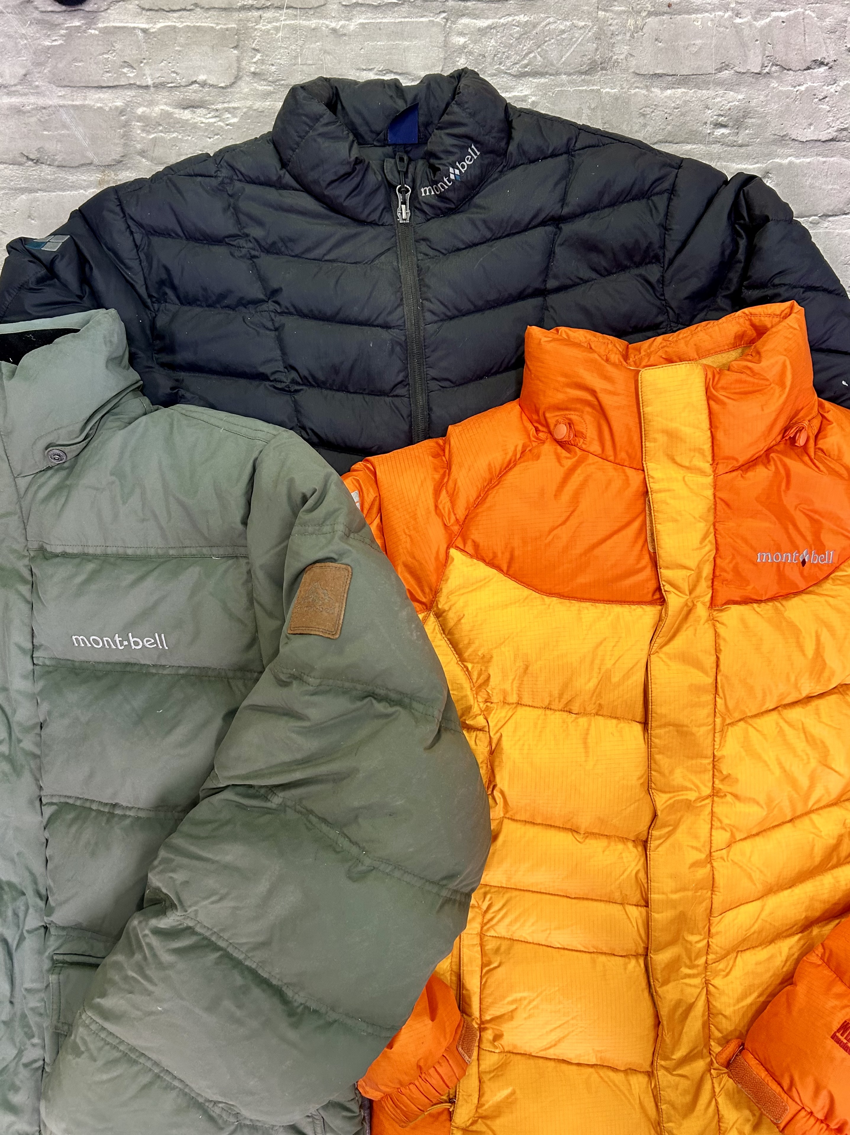 Mont Bell Puffer Jackets 20 Pieces