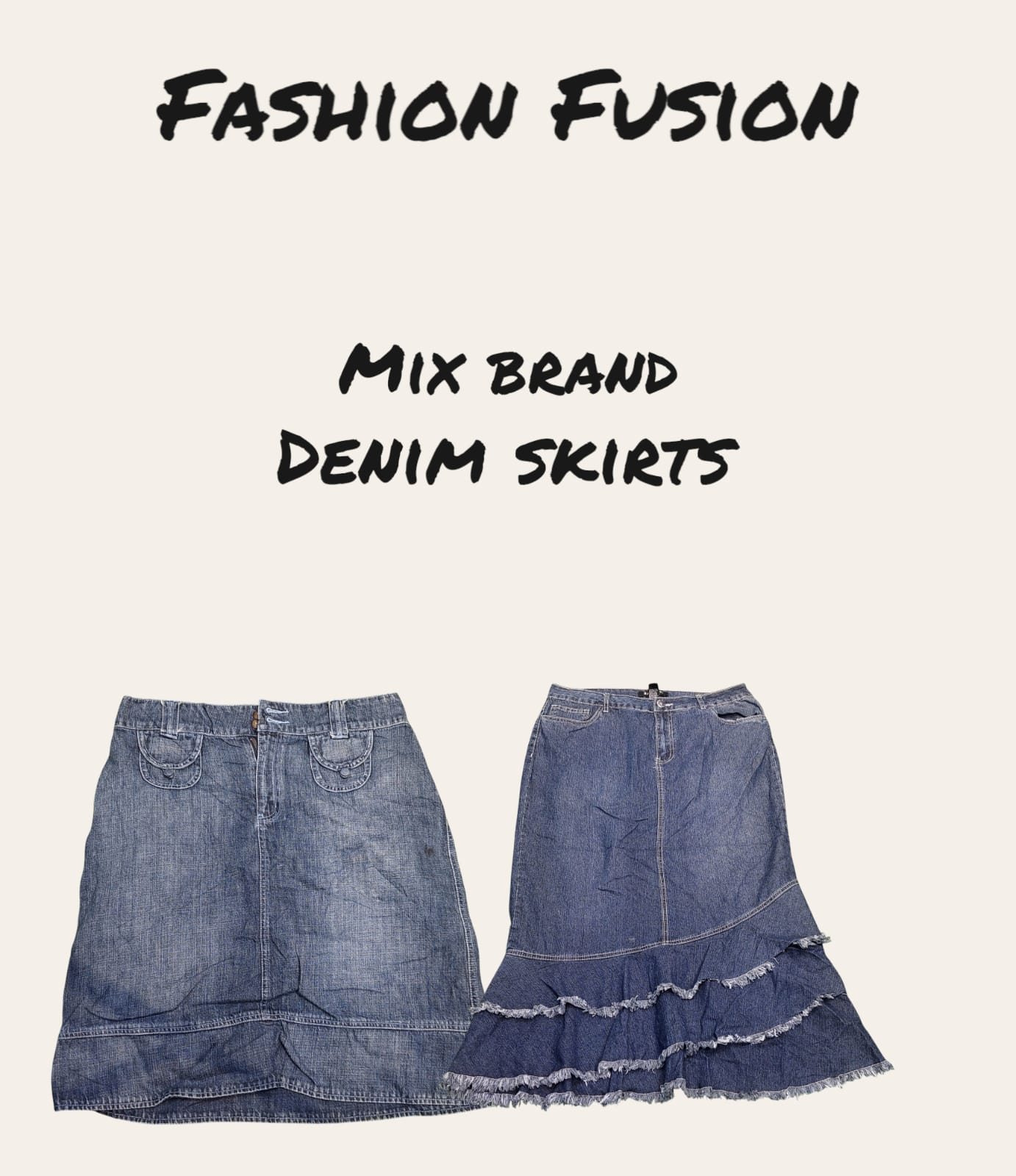 Y2k Denim skirt (FF-312)