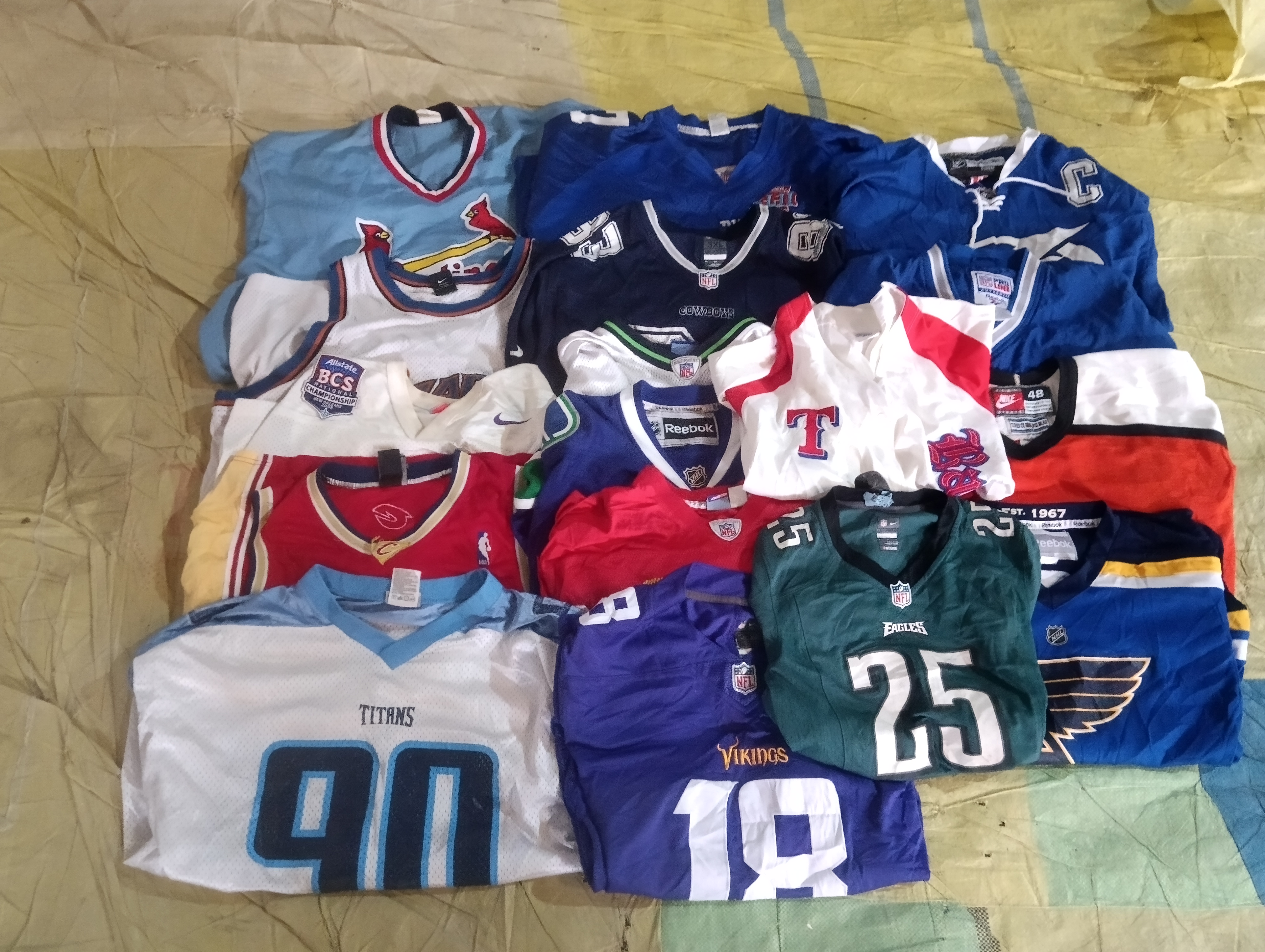 NFL,NHL,MLB,NBA Jersey