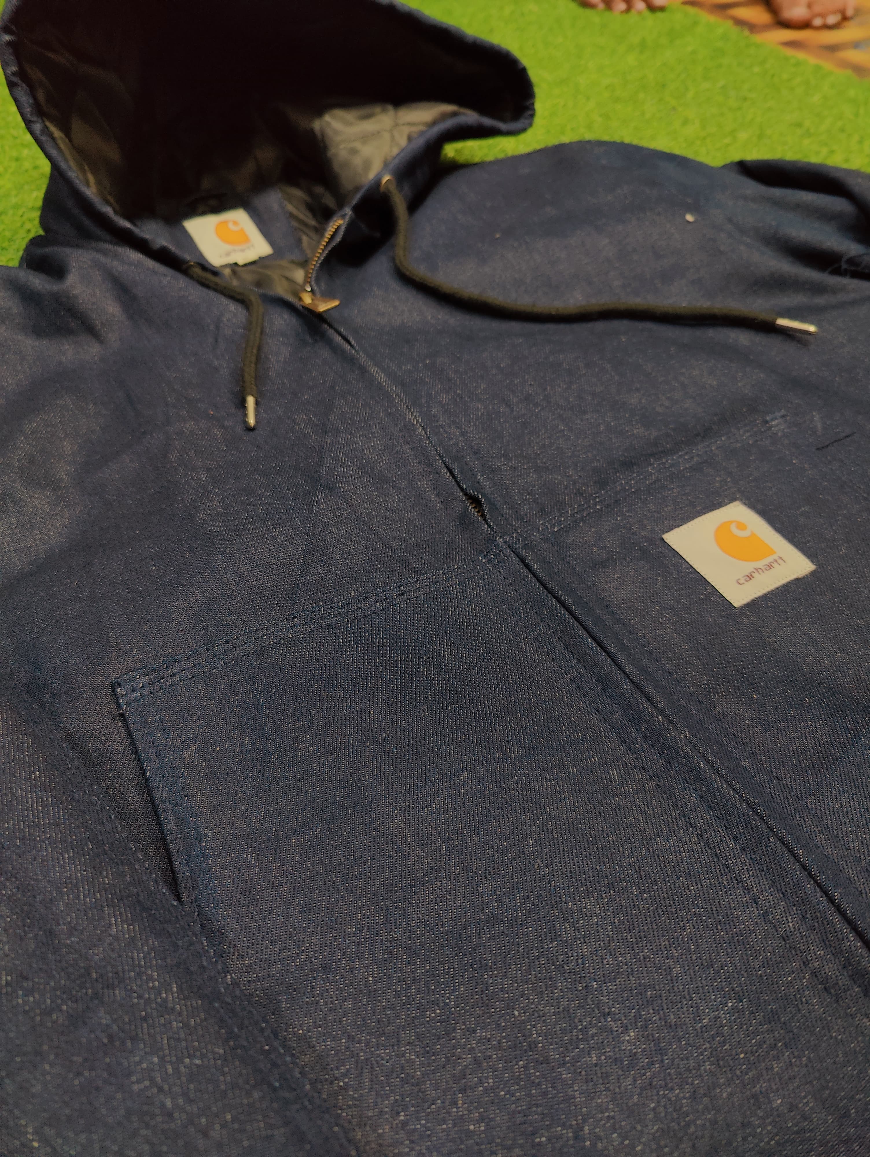 Rework-Stil Carhartt-Jacken