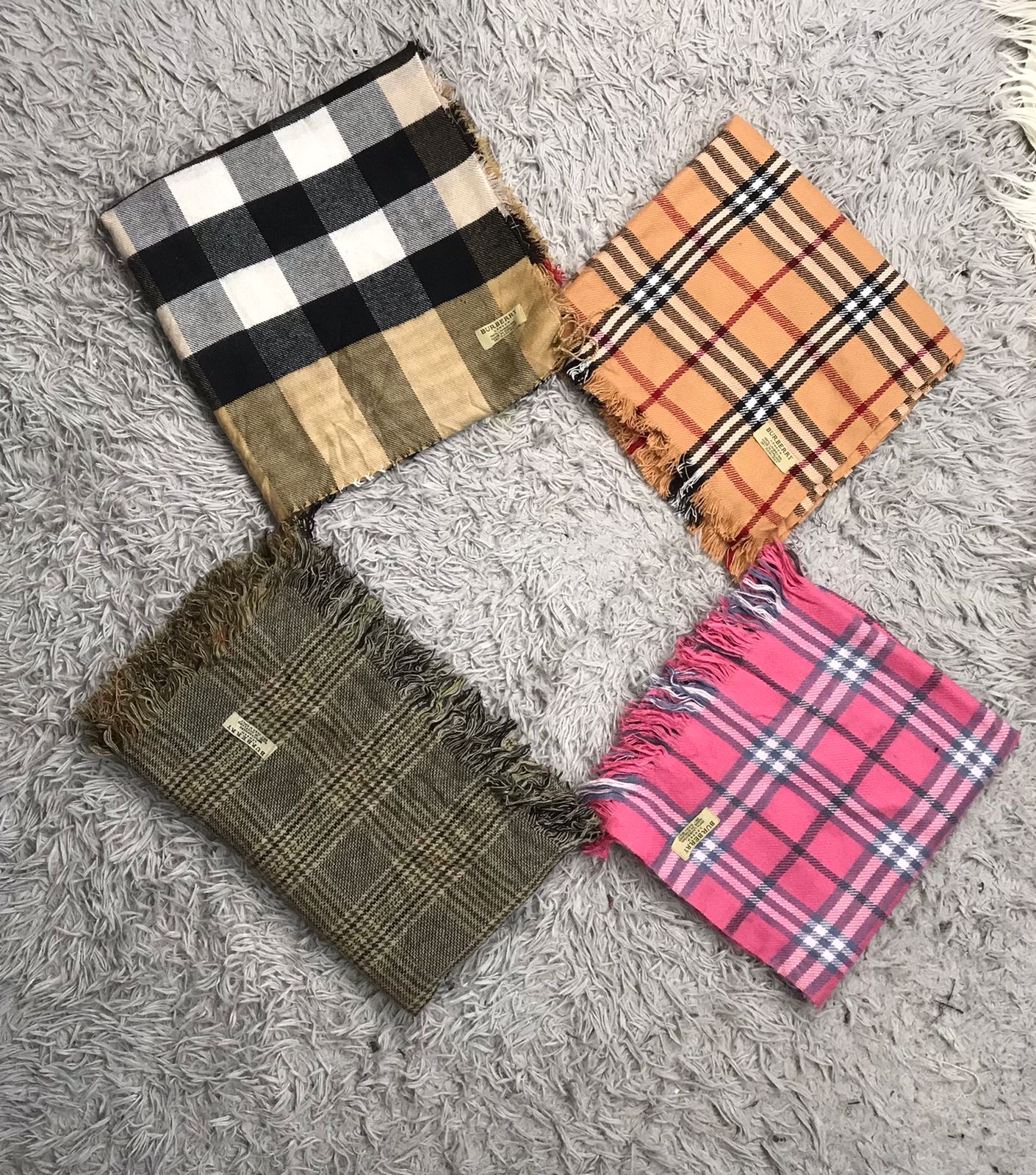 Y2K Burberry-Schals