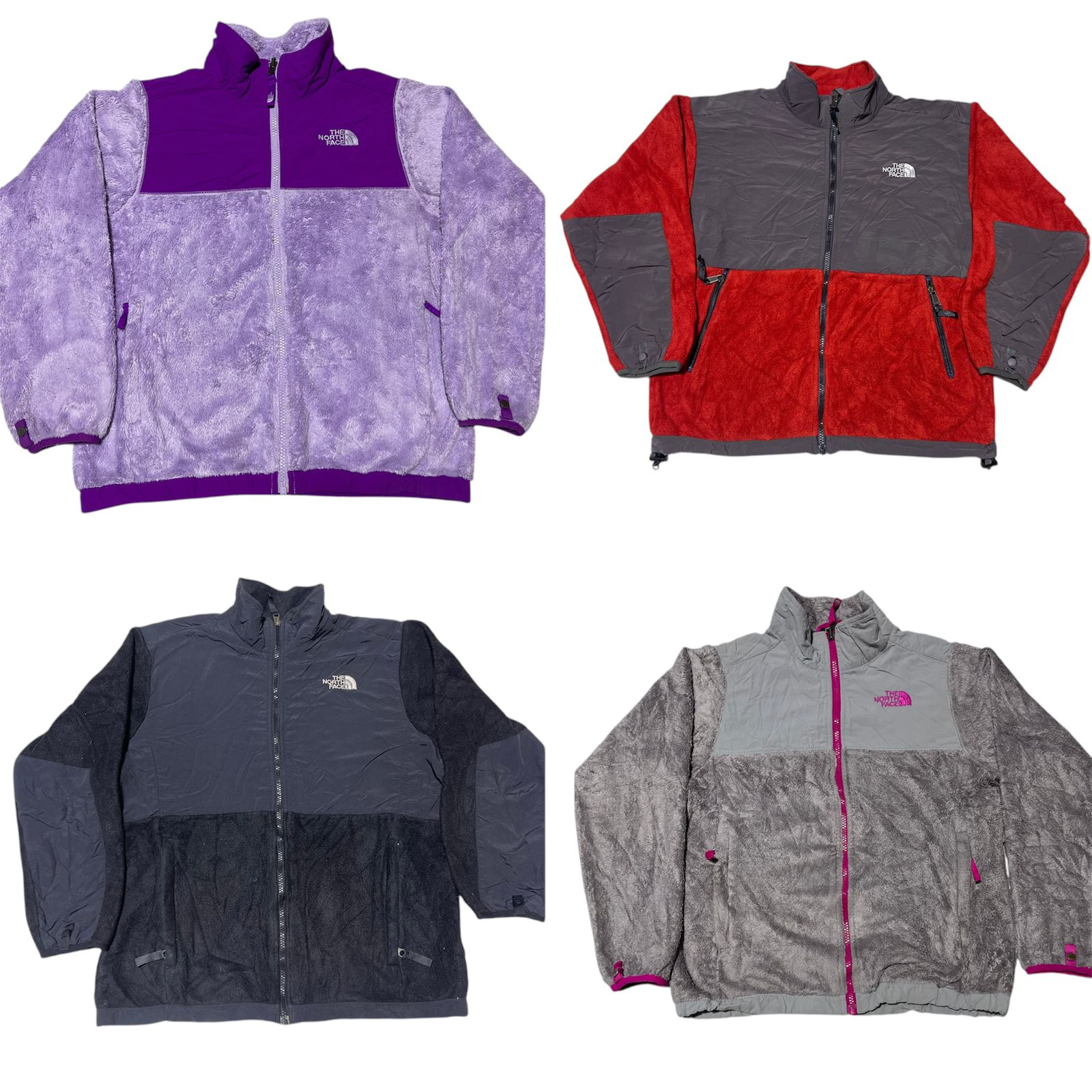 The North Face Denali Fleece Jackets 16 Pieces