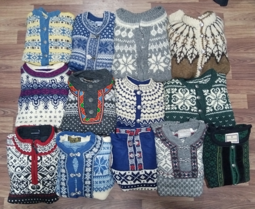 Pulls de Norvège 13 pcs