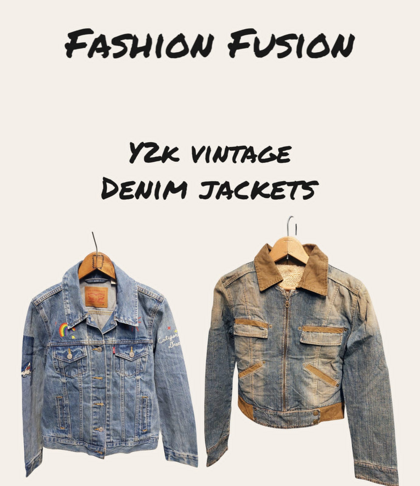 Y2k denim jacket (FF-319)