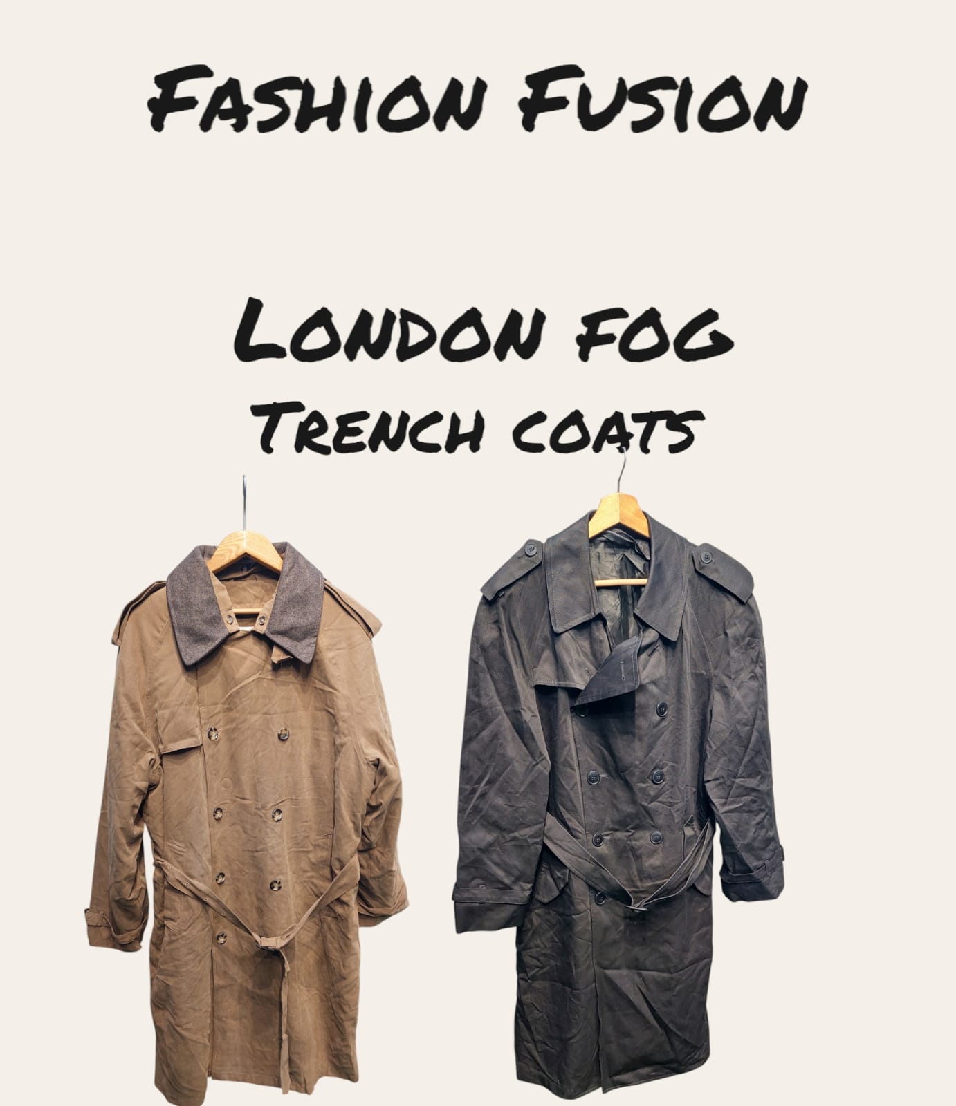 London fog trench coats (FF-314)