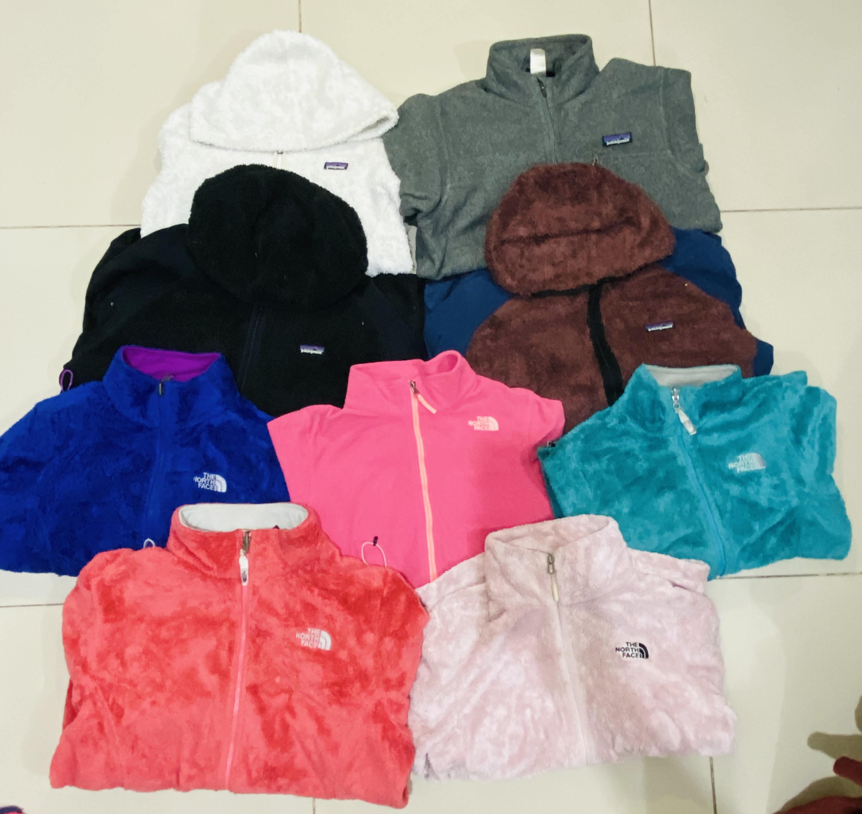 パタゴニア & TNF フリースジャケット