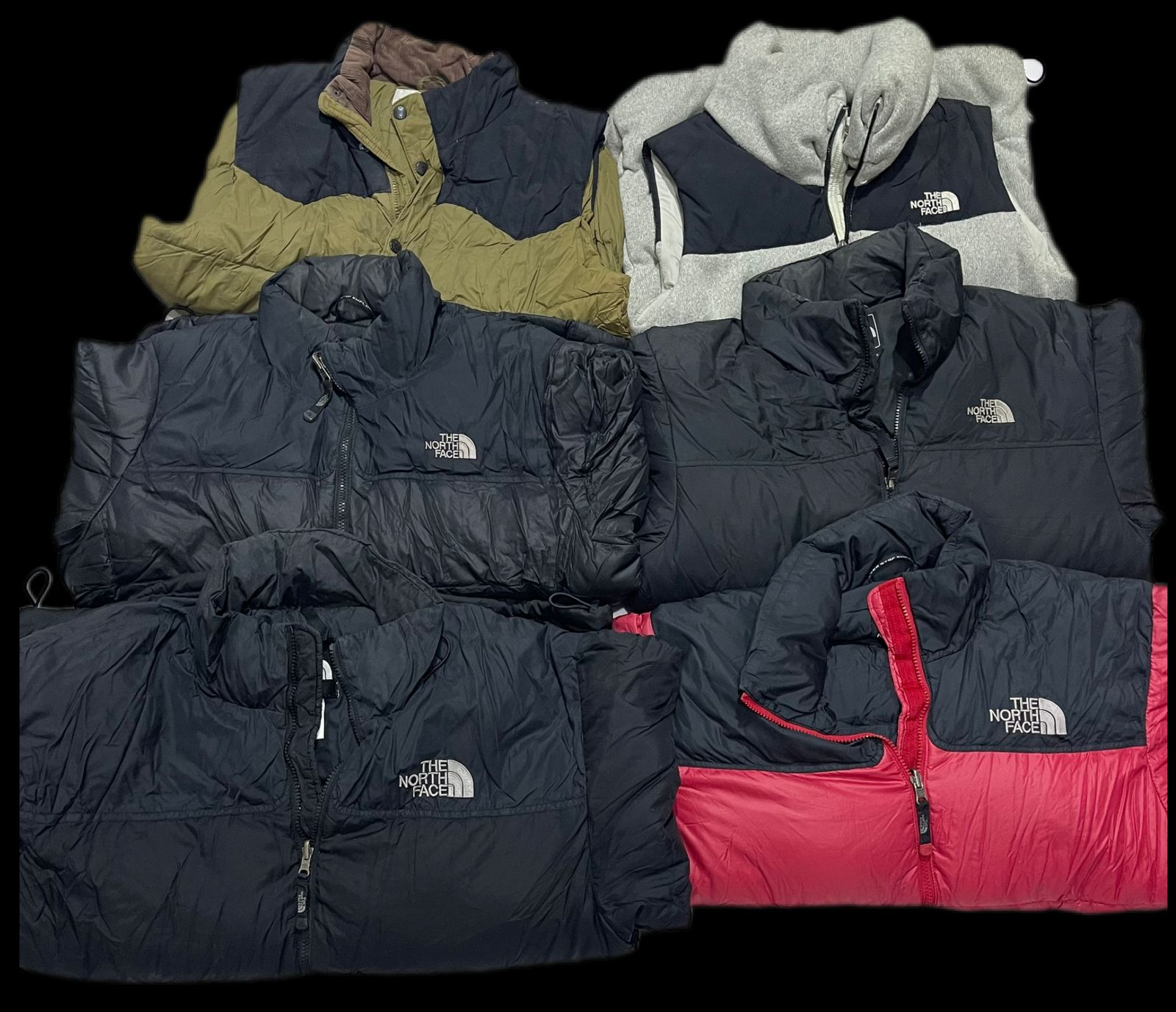 TNF 700 Doudounes 7 PCS