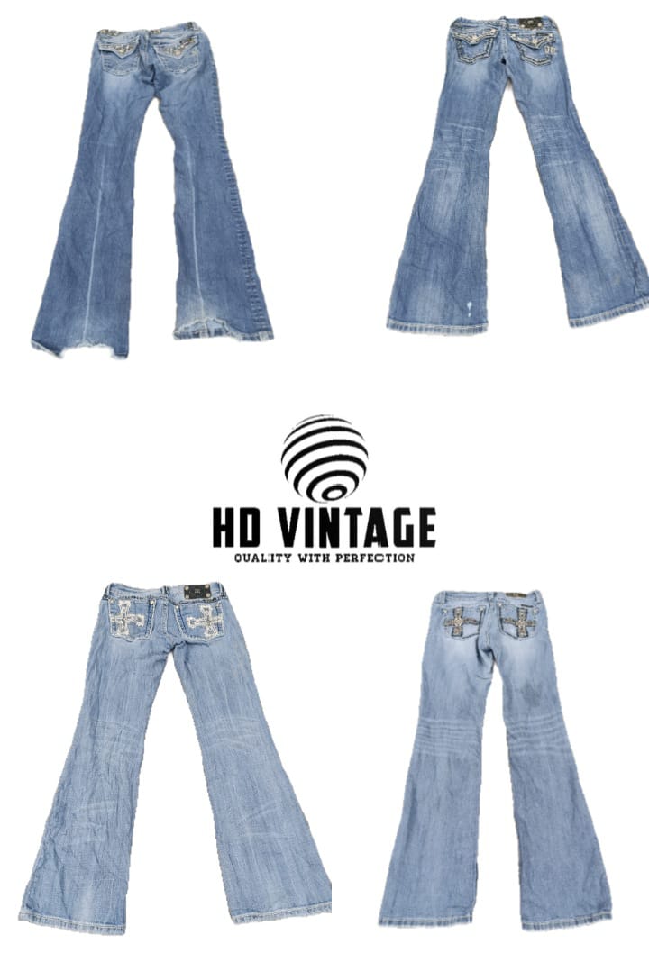 HD578 Femmes Y2K Miss Me Jeans - 14 pcs