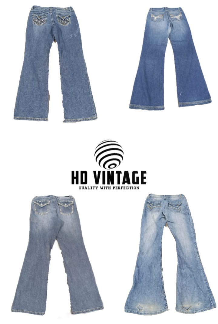 Jean évasé HD577 Ladies Y2K - 11 pcs