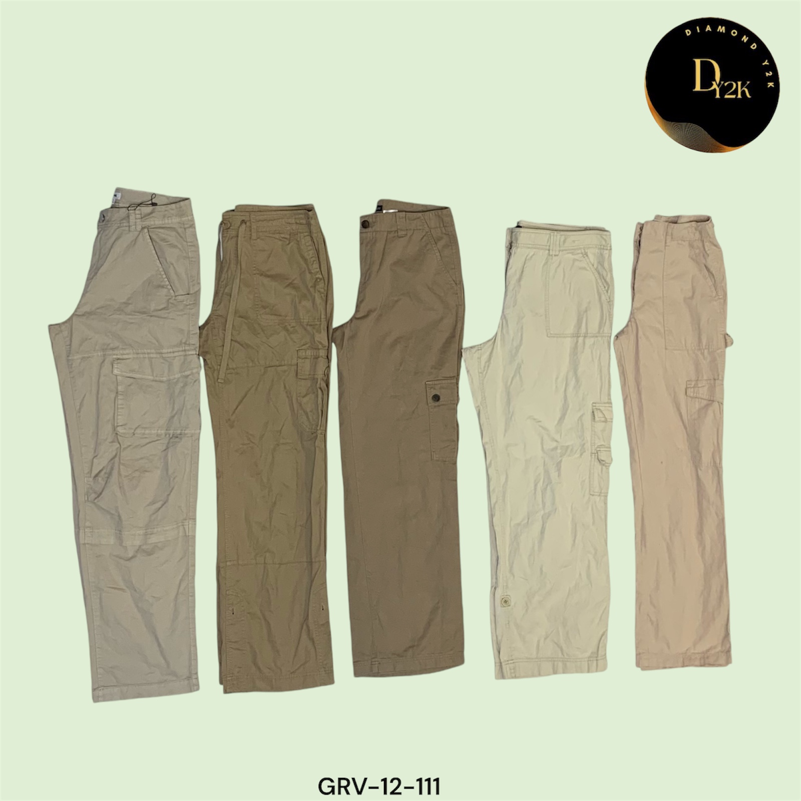 Y2K Utility Chic Cargo-Hose (GRV-12-111)