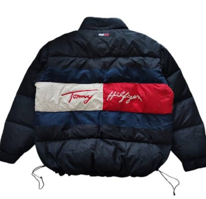 Vintage Tommy Hilfiger Pufferjacke