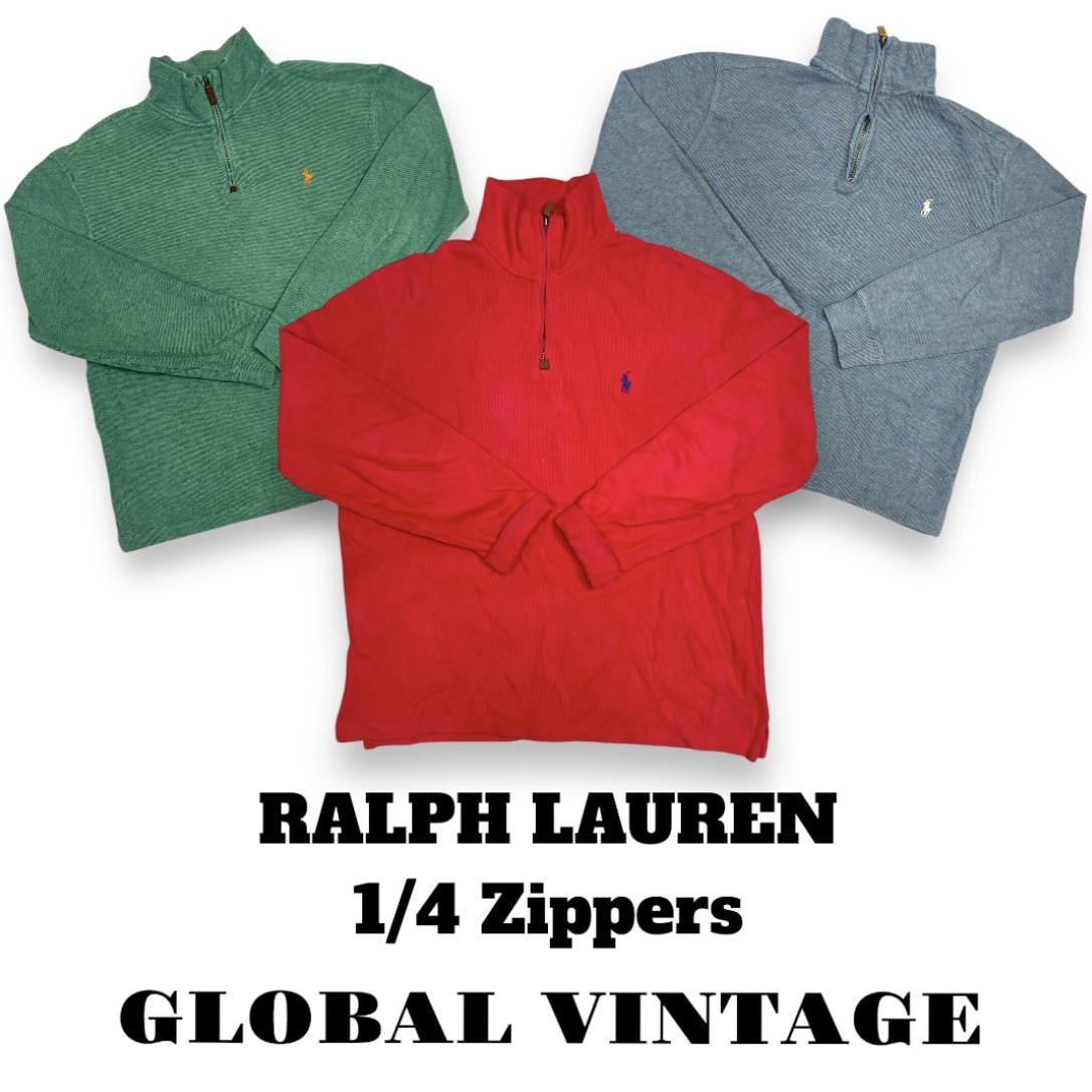 Polo Ralph Lauren 1/4 Zippers - 55 pièces