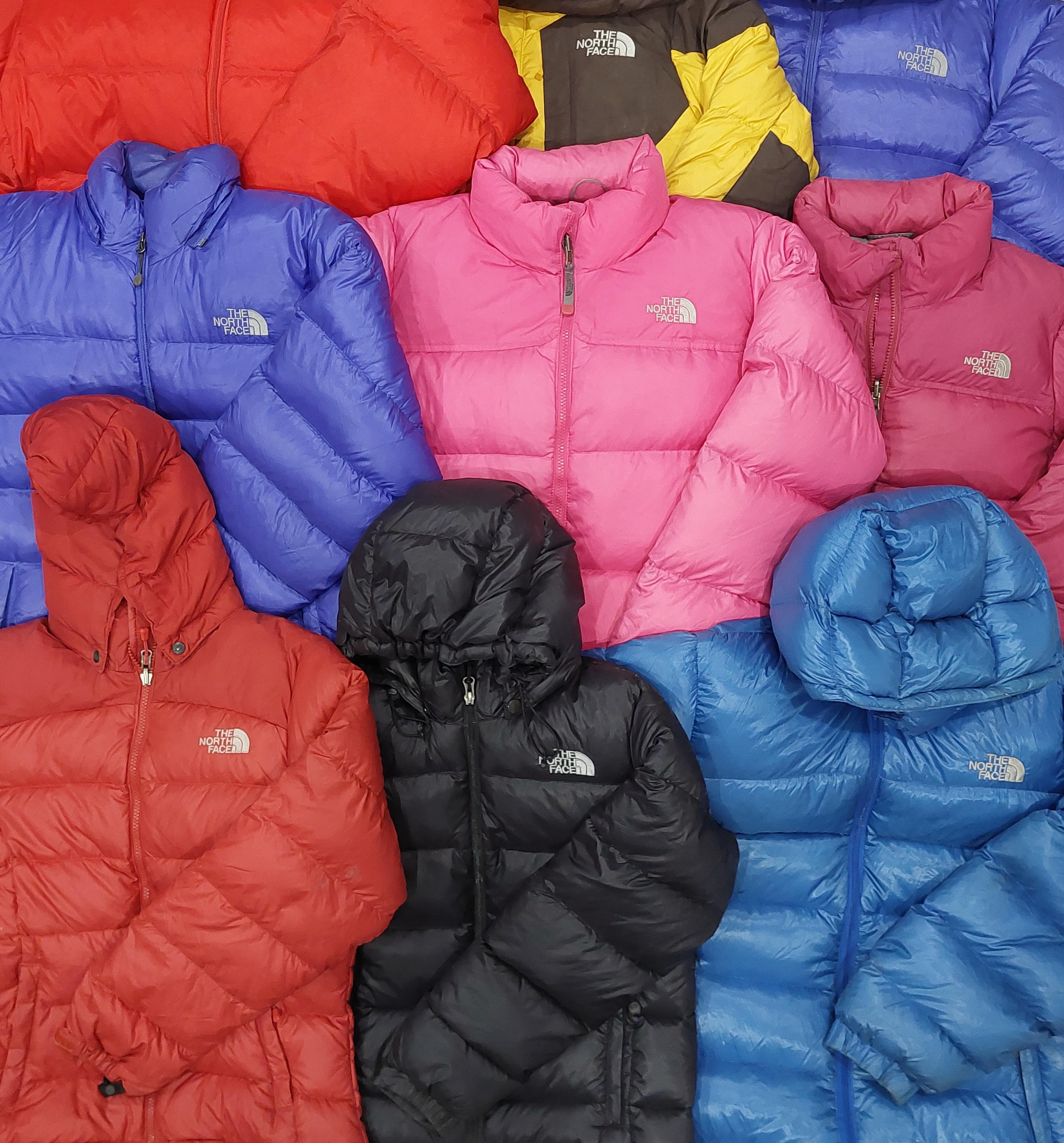 Branded The North Face Puffer Jackets - 15 Pieces