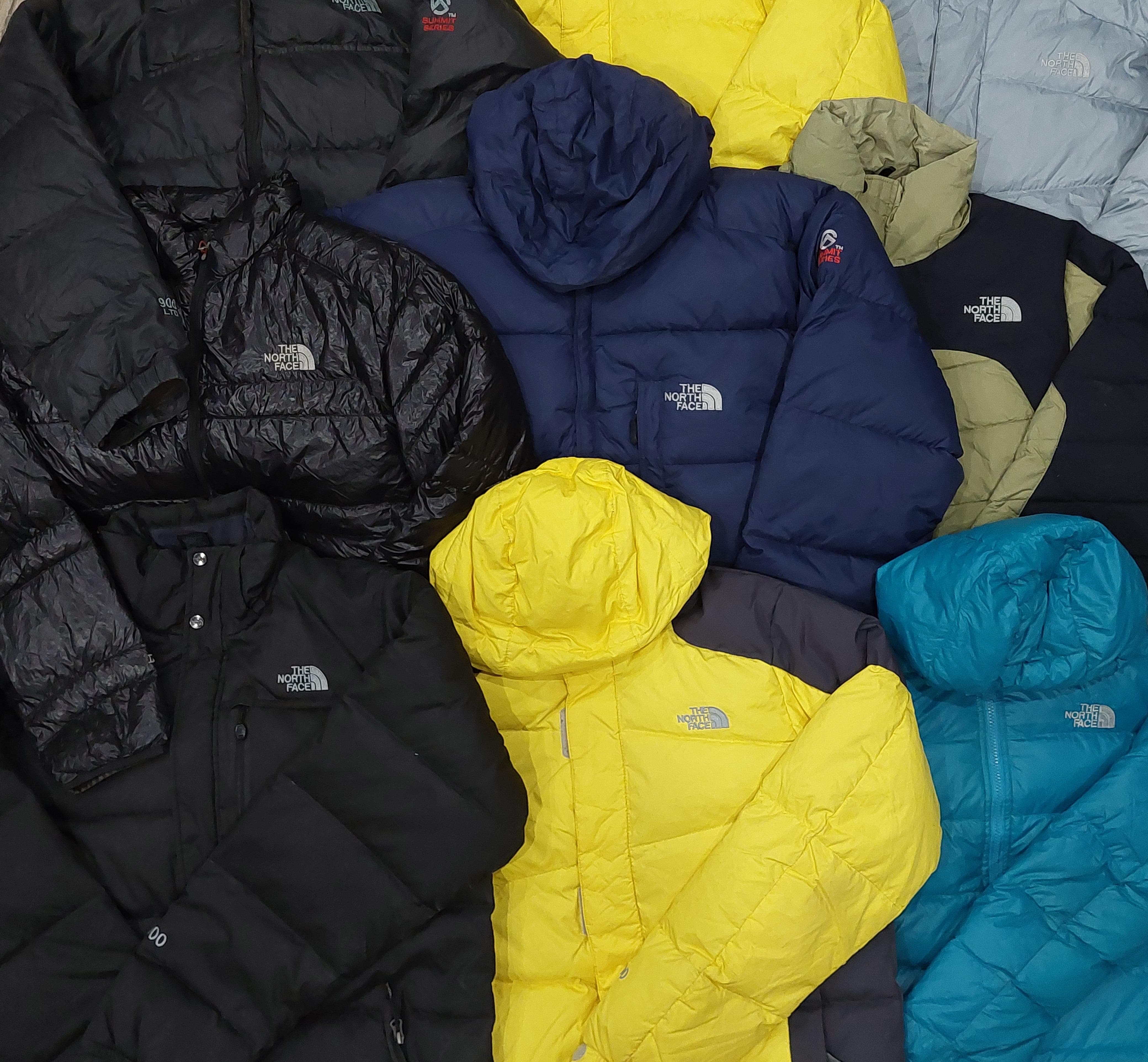 Branded The North Face Puffer Jackets - 10 Pieces