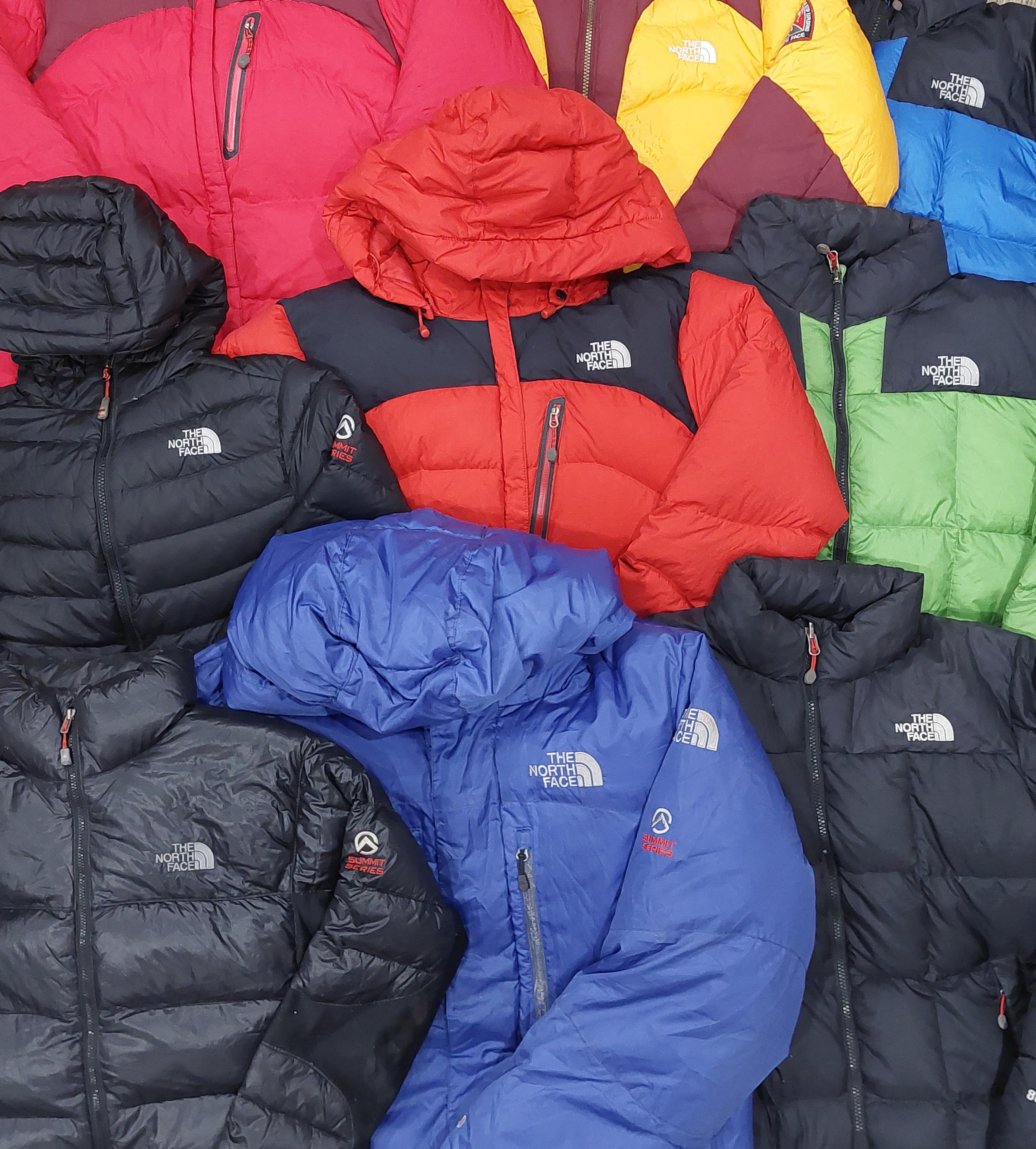 Branded The North Face Puffer Jackets - 15 Pieces