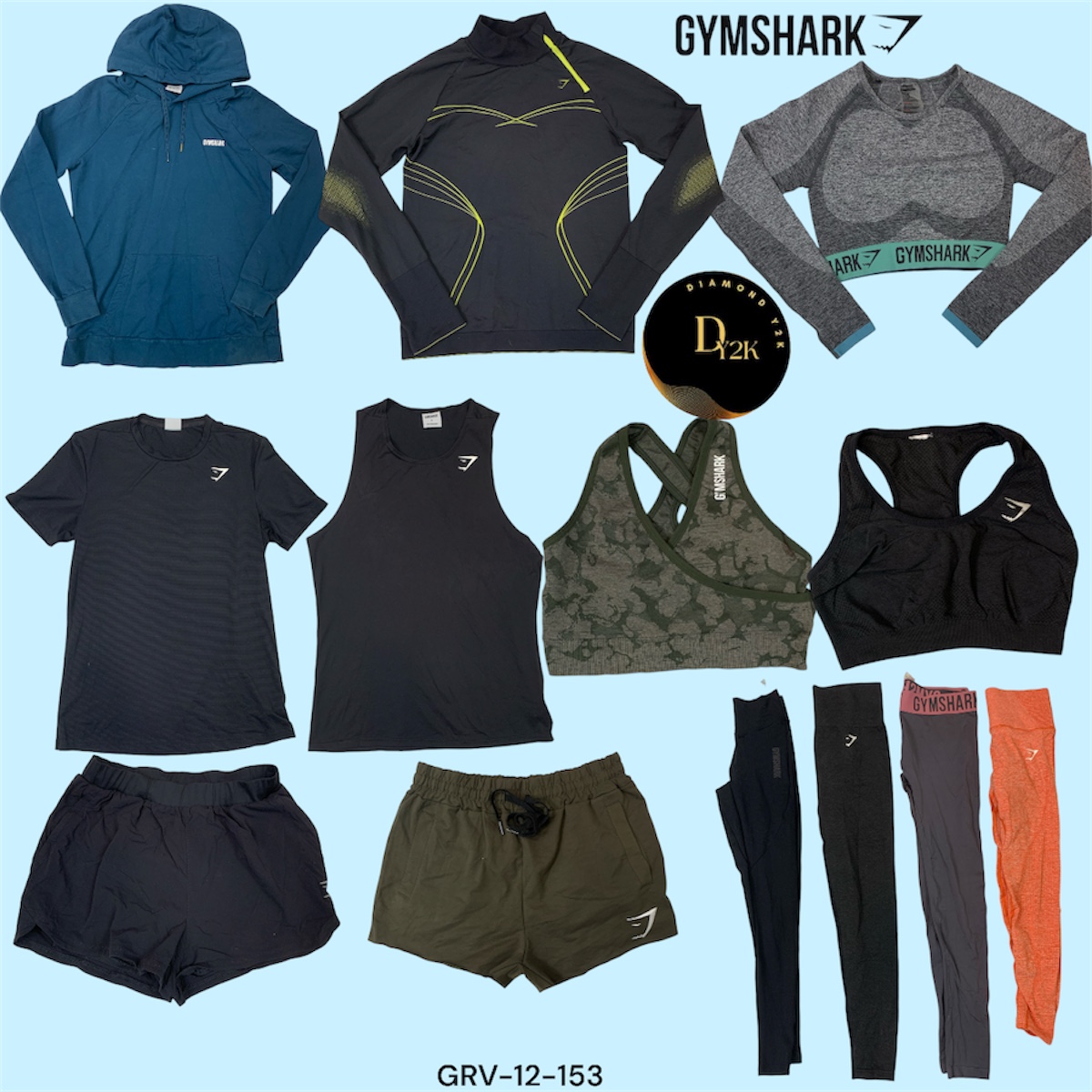 £6! Y2K Gym Shark Activewear Bundle – Trendy and Timeless (GRV-12-153)