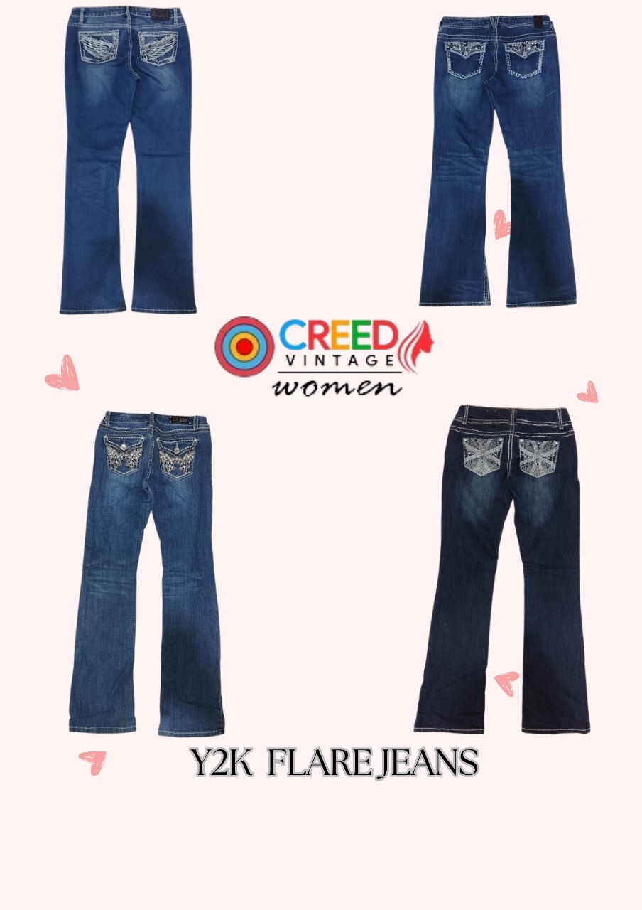 CR3068 Y2K Flare Jeans - 15 Stück