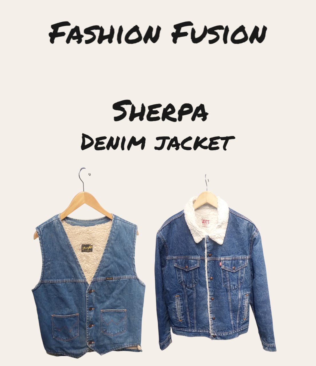 Sherpa denim jacket (FF-324)