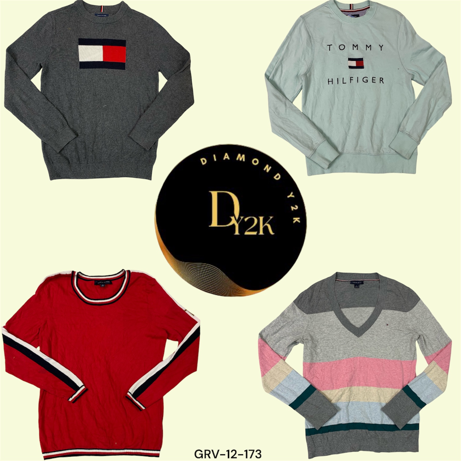 Retro Y2K Tommy Hilfiger Sweater (GRV-12-173)