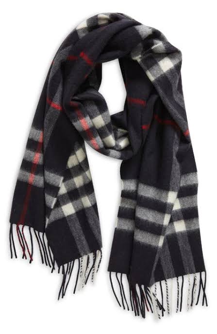 Beautiful Burberry style scarves