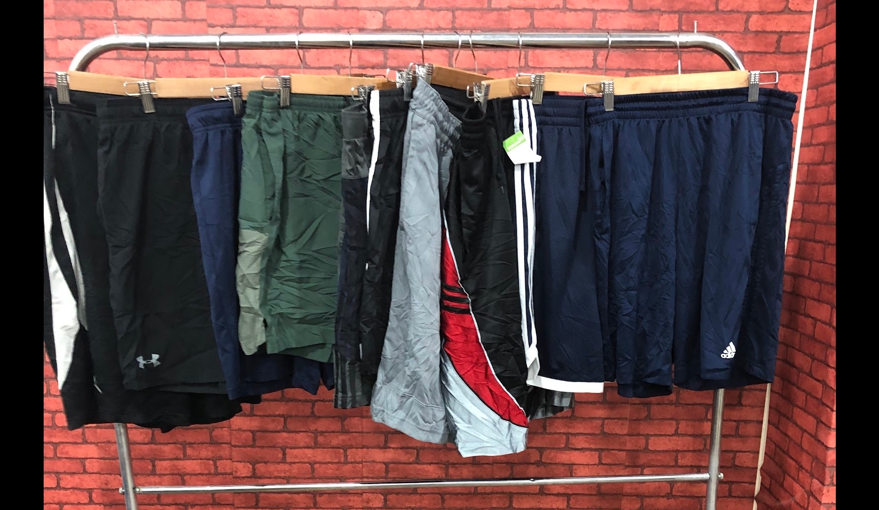 Branded Sports Shorts 10Pcs