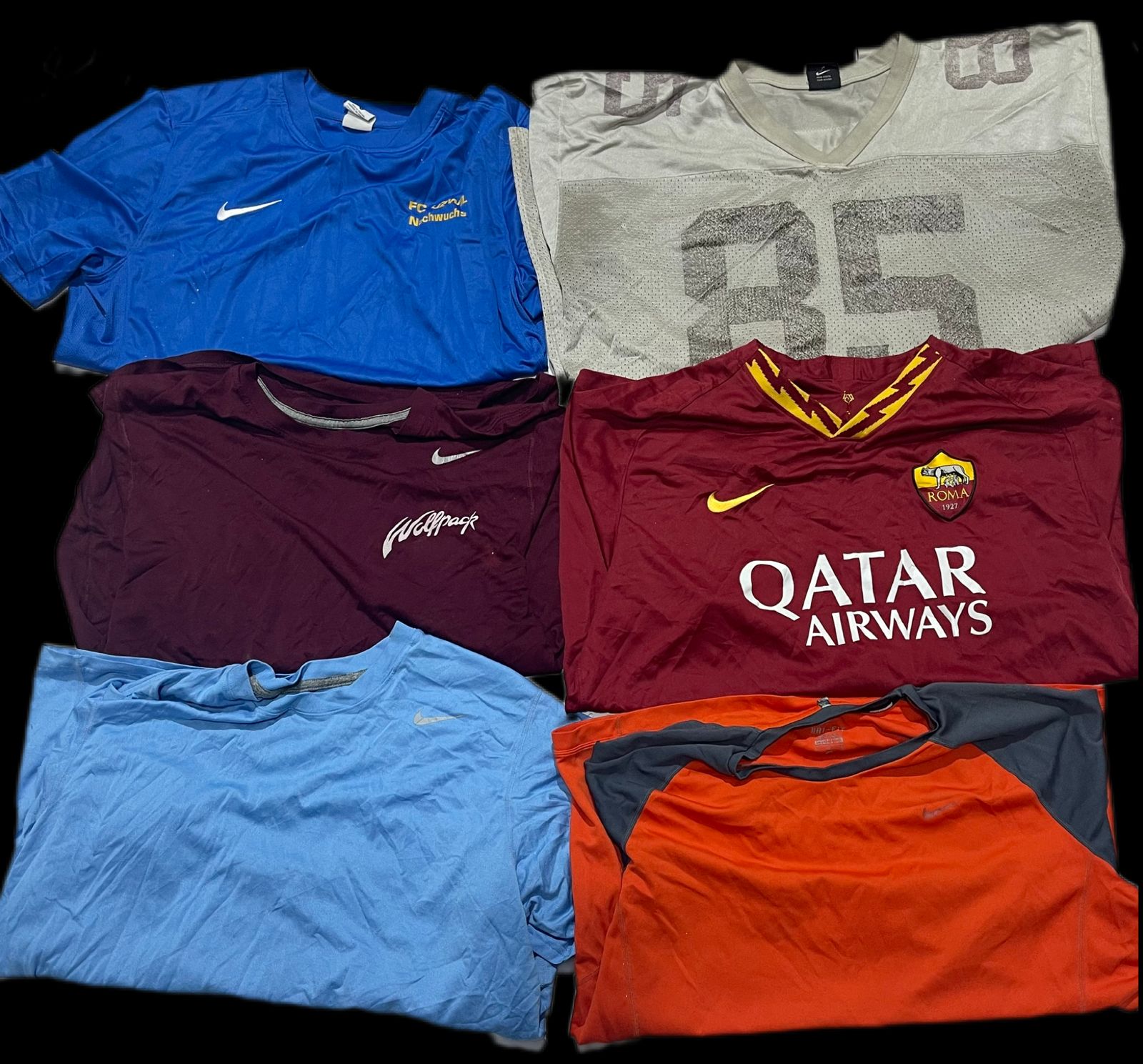 Nike T-shirts and Jersey's 65 pcs