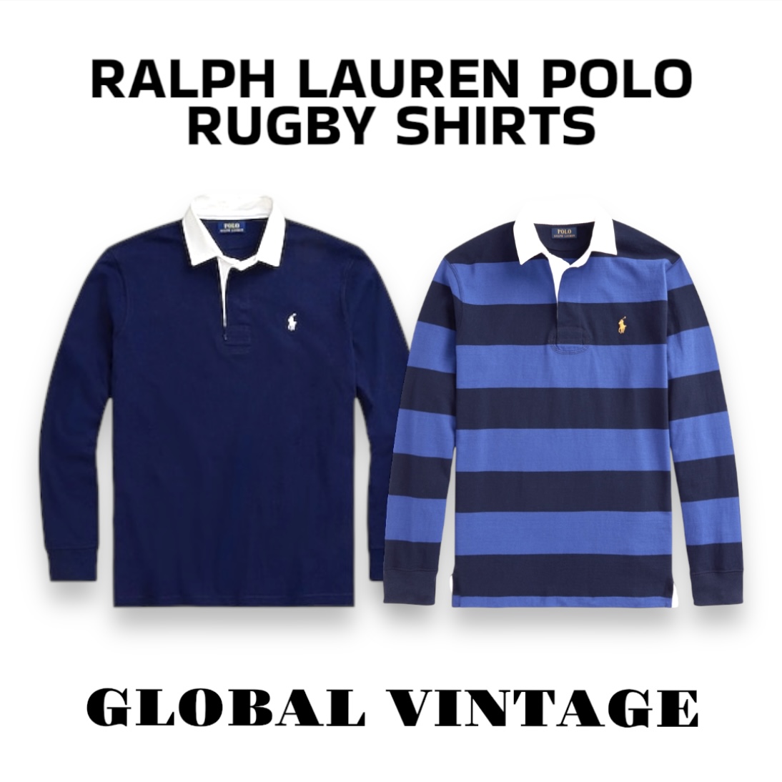 RALPH LAUREN POLO RUGBYSHIRTS - 16 Stück (GV-223)