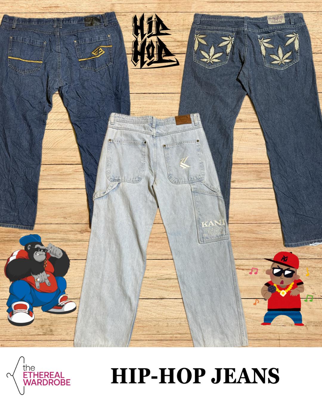 HipHop Jeans incl. Ecko Unltd., Karl Kani, Rock and Republic, Enyce Hip 20 pcs