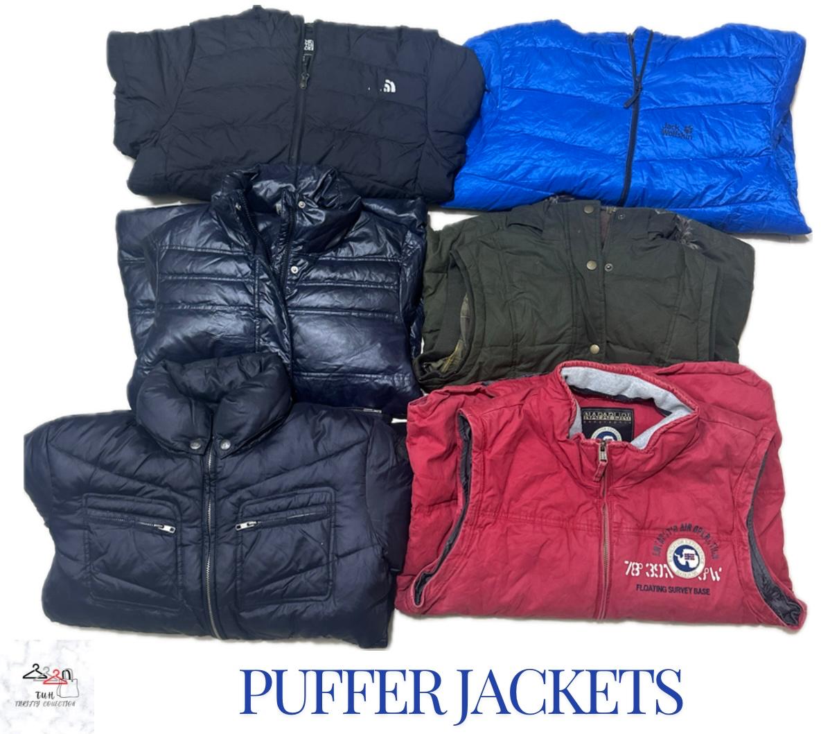 Mix Branded Puffer Jackets