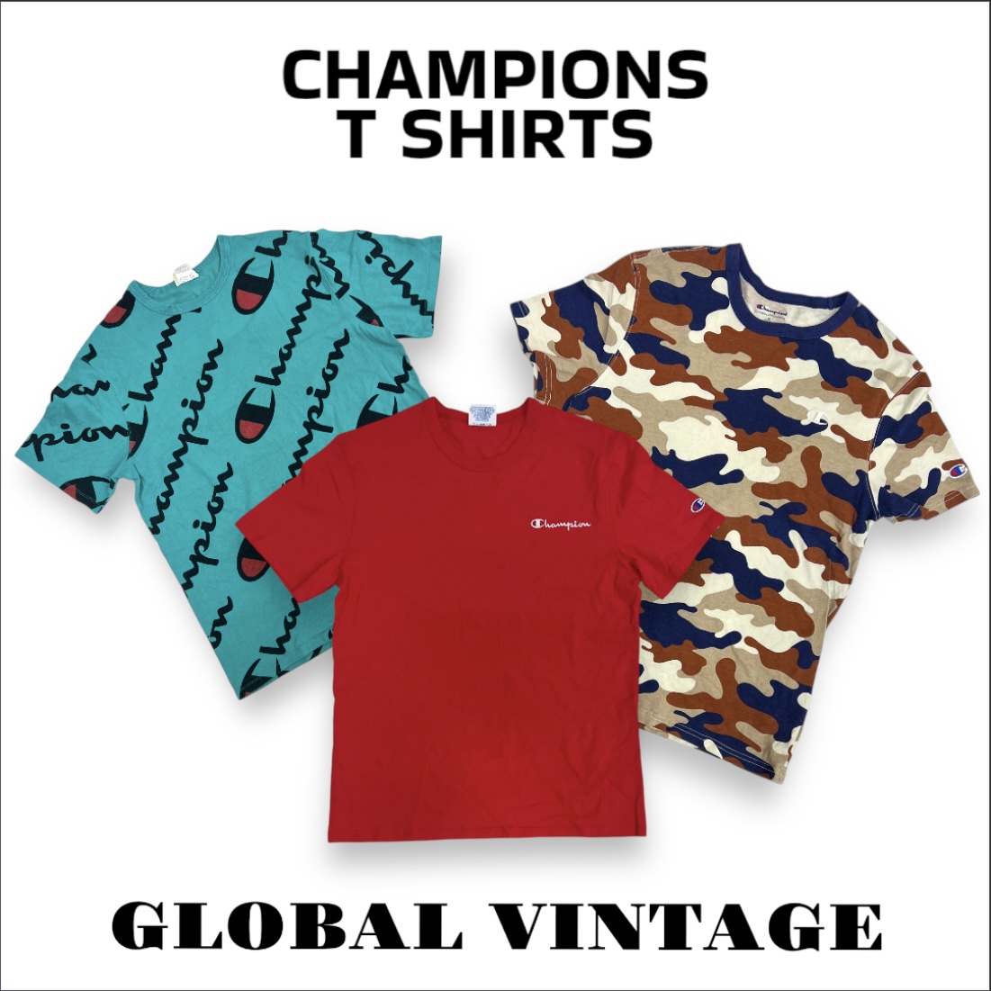 Champions T Shirts - 15 Pieces ( GV-193 )