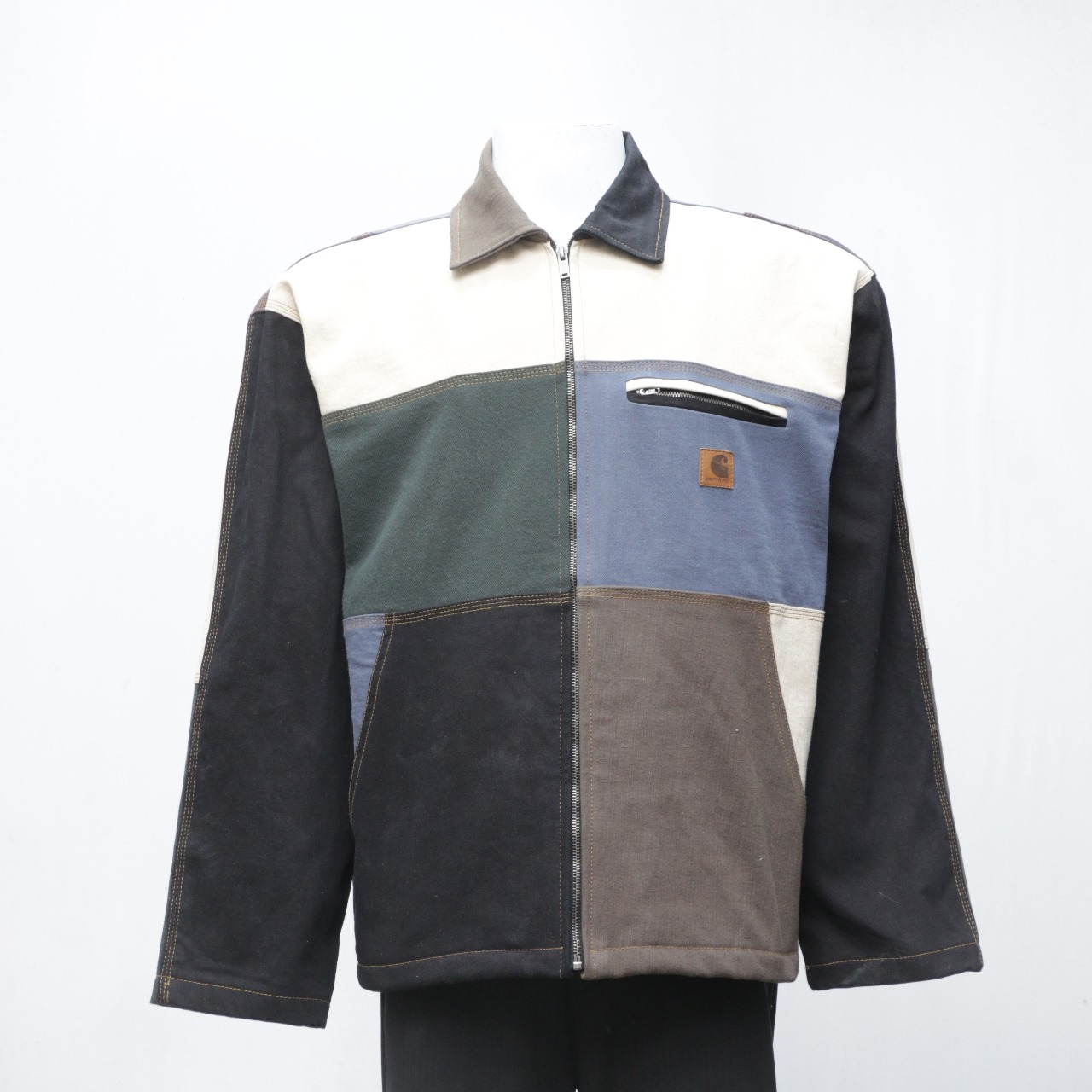 Rework Carhartt Patchwork-Jacken