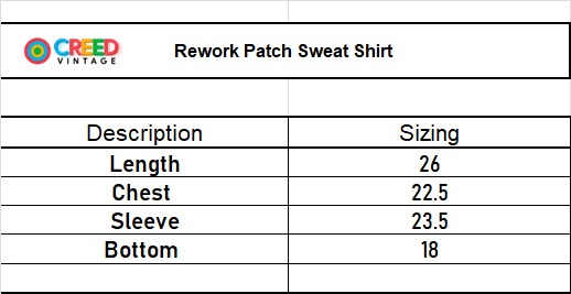 Rework Sweatshirts en Patchwork de Marque