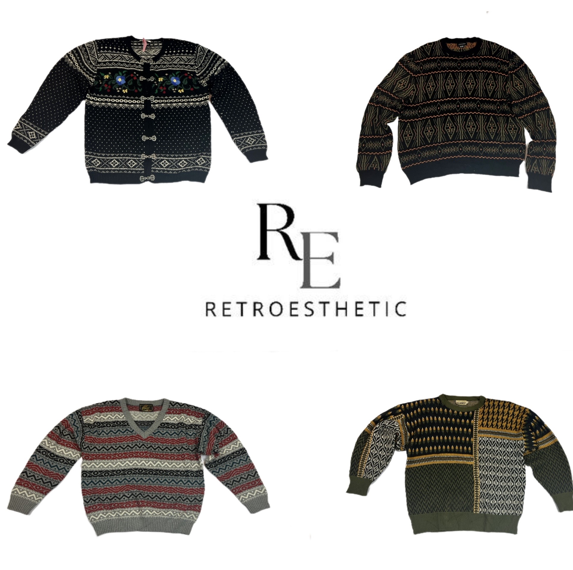 Pulls ethniques vintage (RE-358)