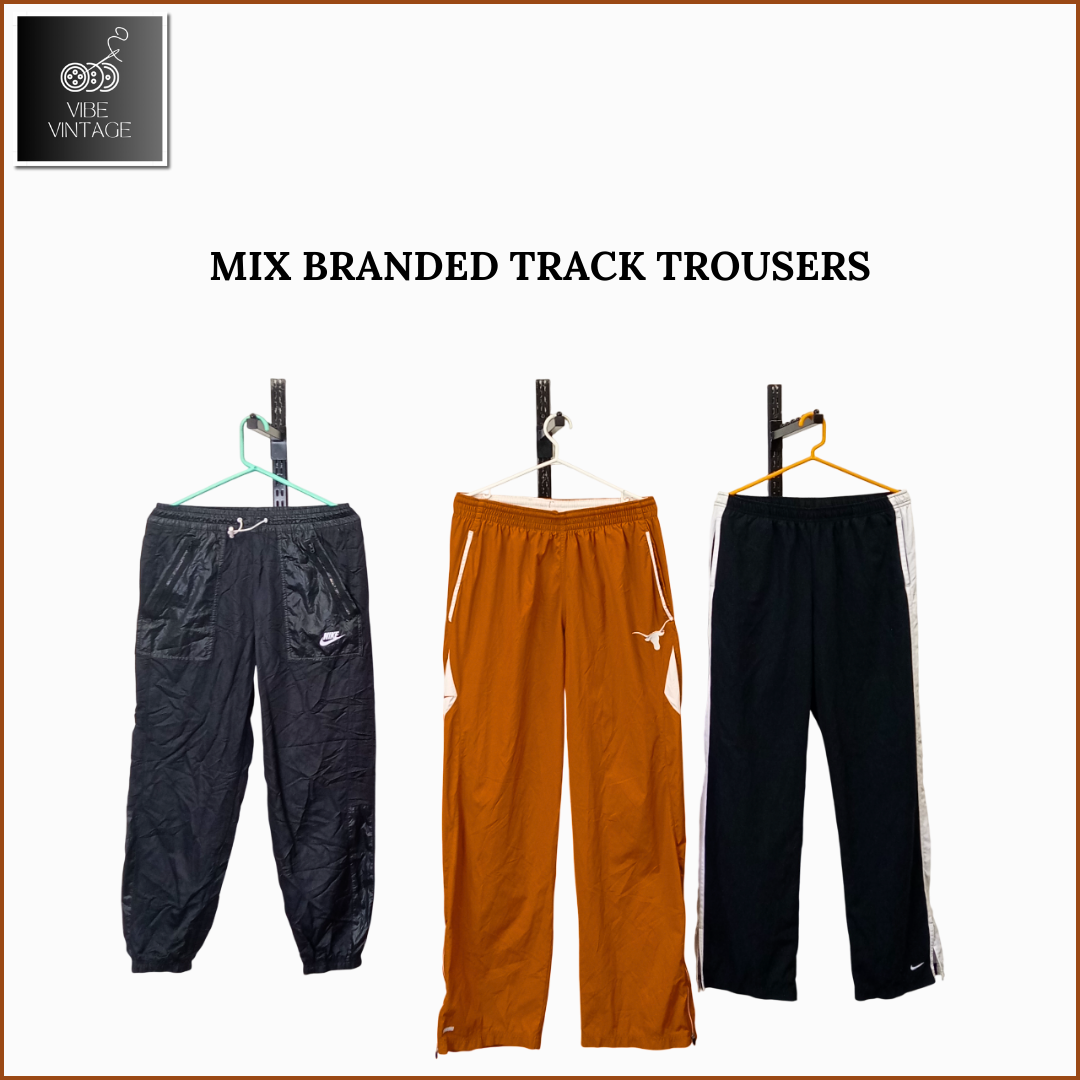 MIX BRANDED TRACK TROUSERS - 22 PCS (BUNDLE 2)