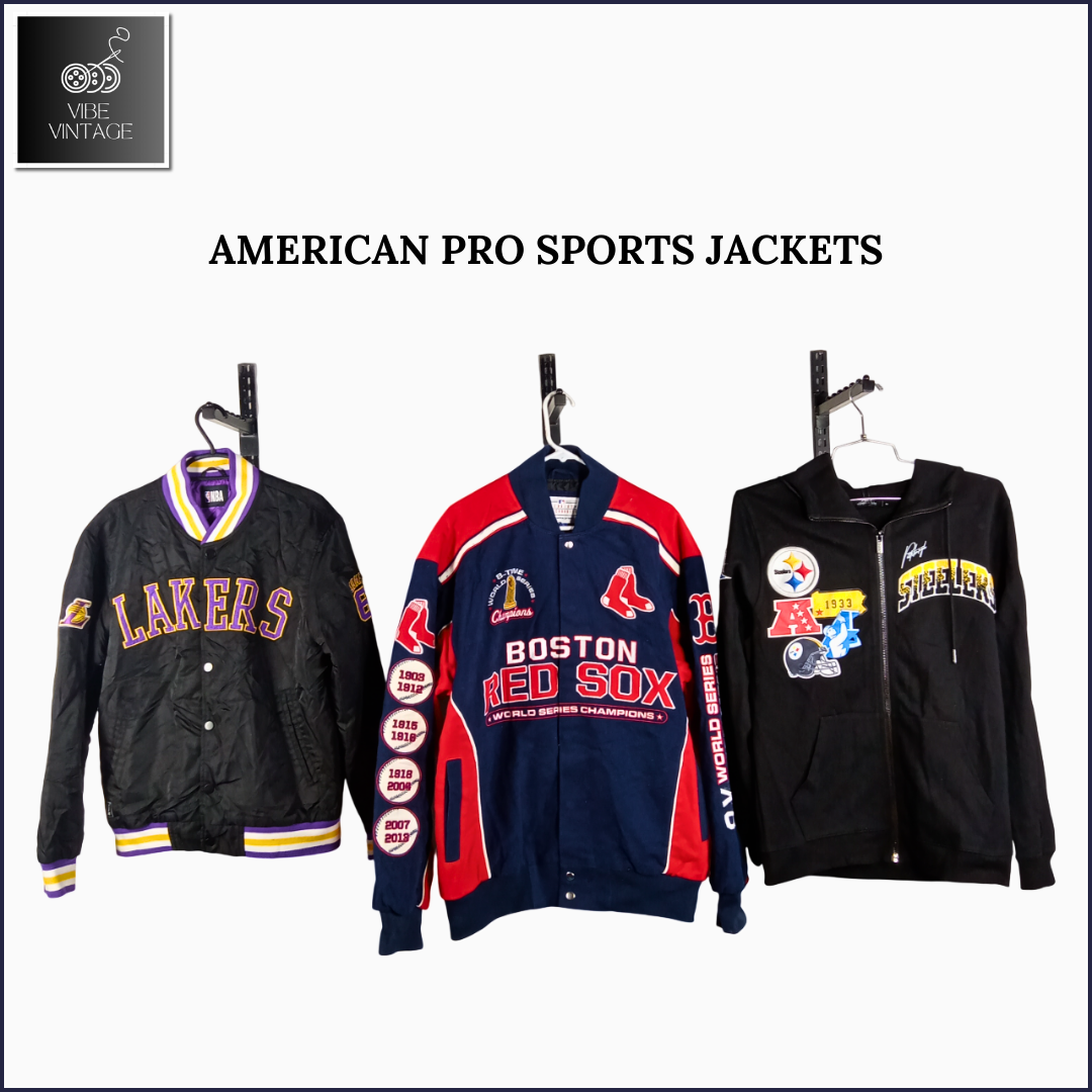 AMERICAN PRO SPORTS JACKETS - 07 PCS