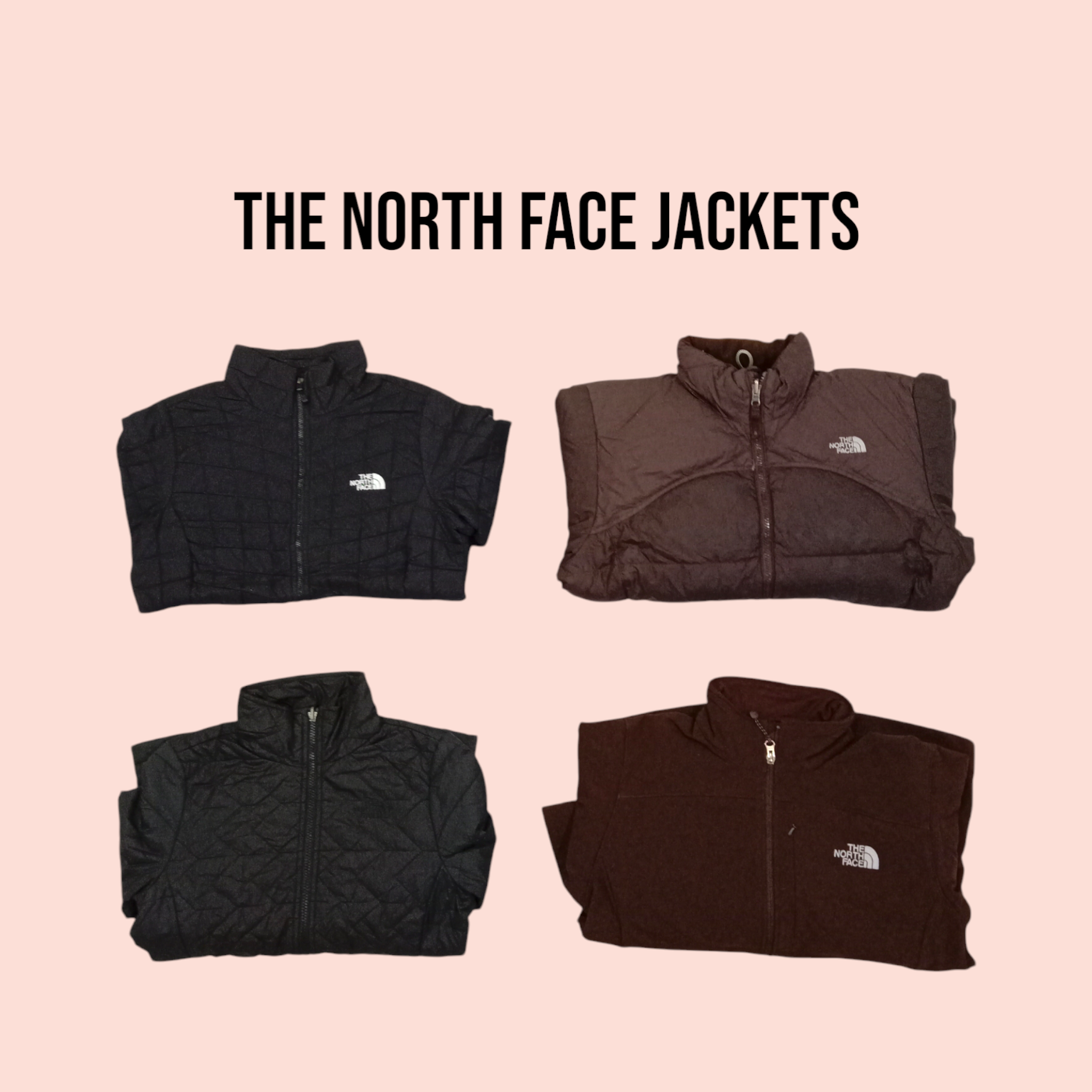 Les vestes The North Face 19 pièces