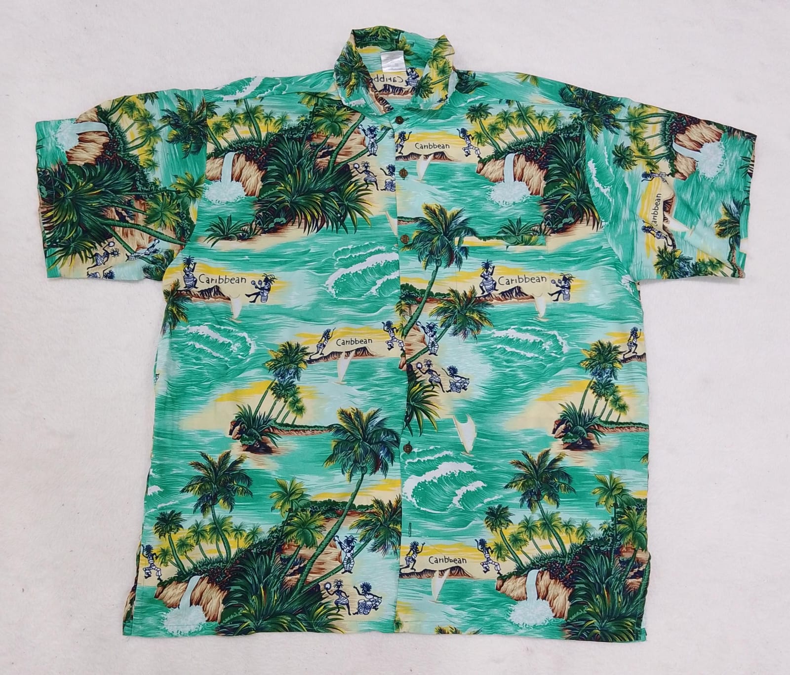 CR3104 Chemises pour hommes Hawaiin - 25 pièces