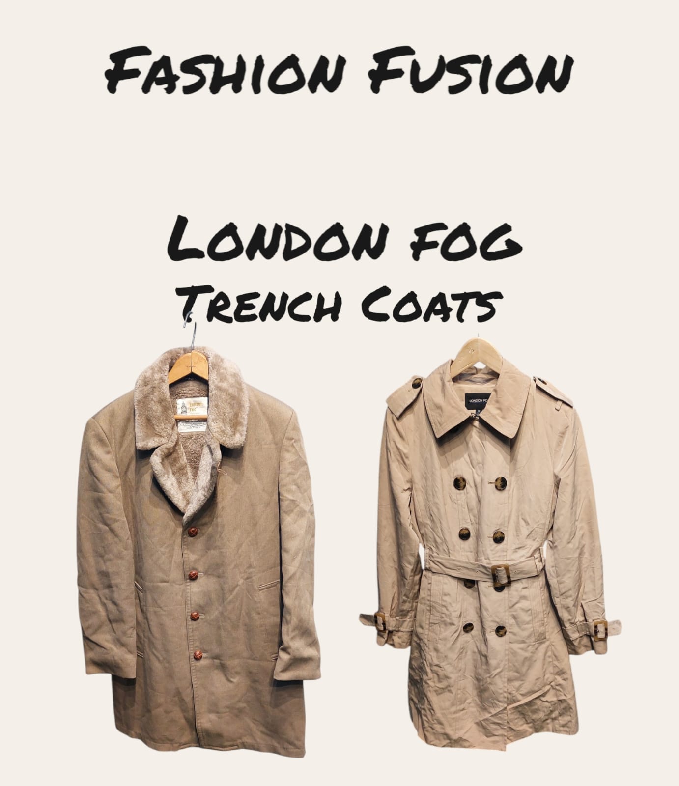 London fog trench coats (FF-344)